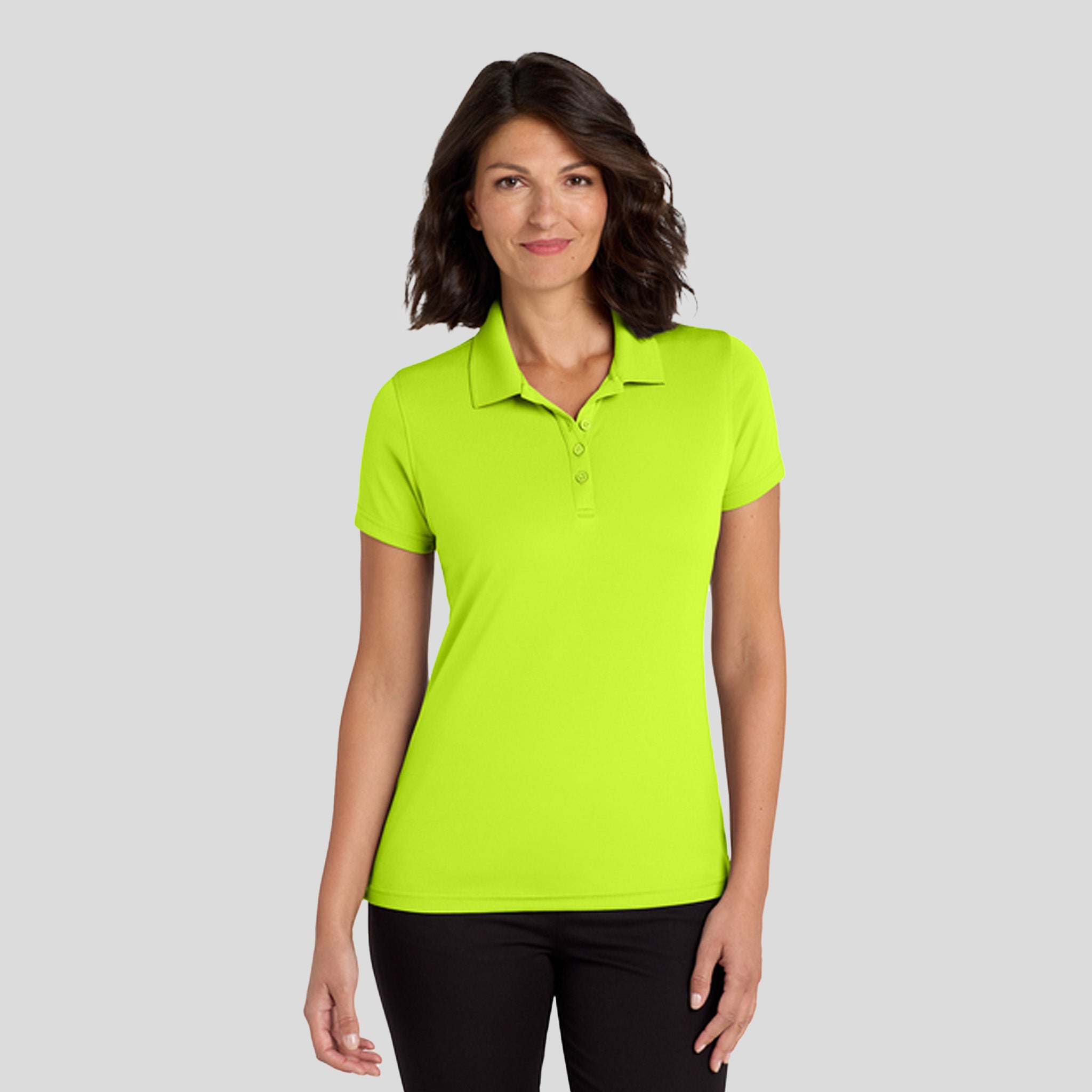 Women's Dry Zoneยฎ UV Micro-Mesh Polo | Safety Yellow