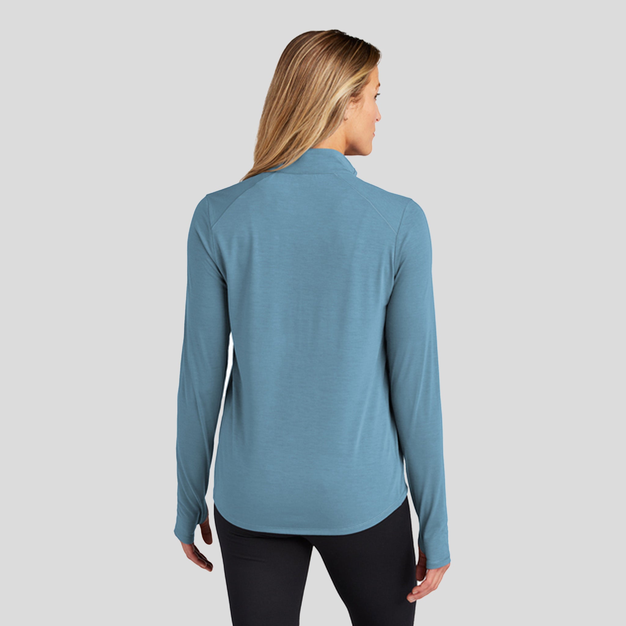 Women's Motion 1/4-Zip | Blue Mist