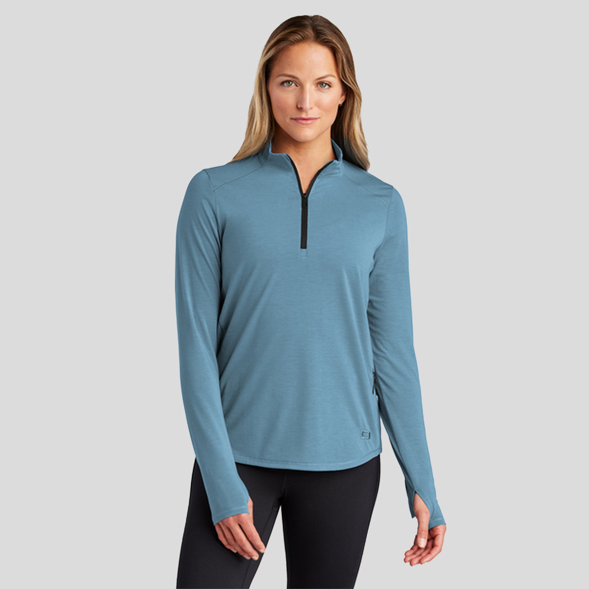 Women's Motion 1/4-Zip | Blue Mist