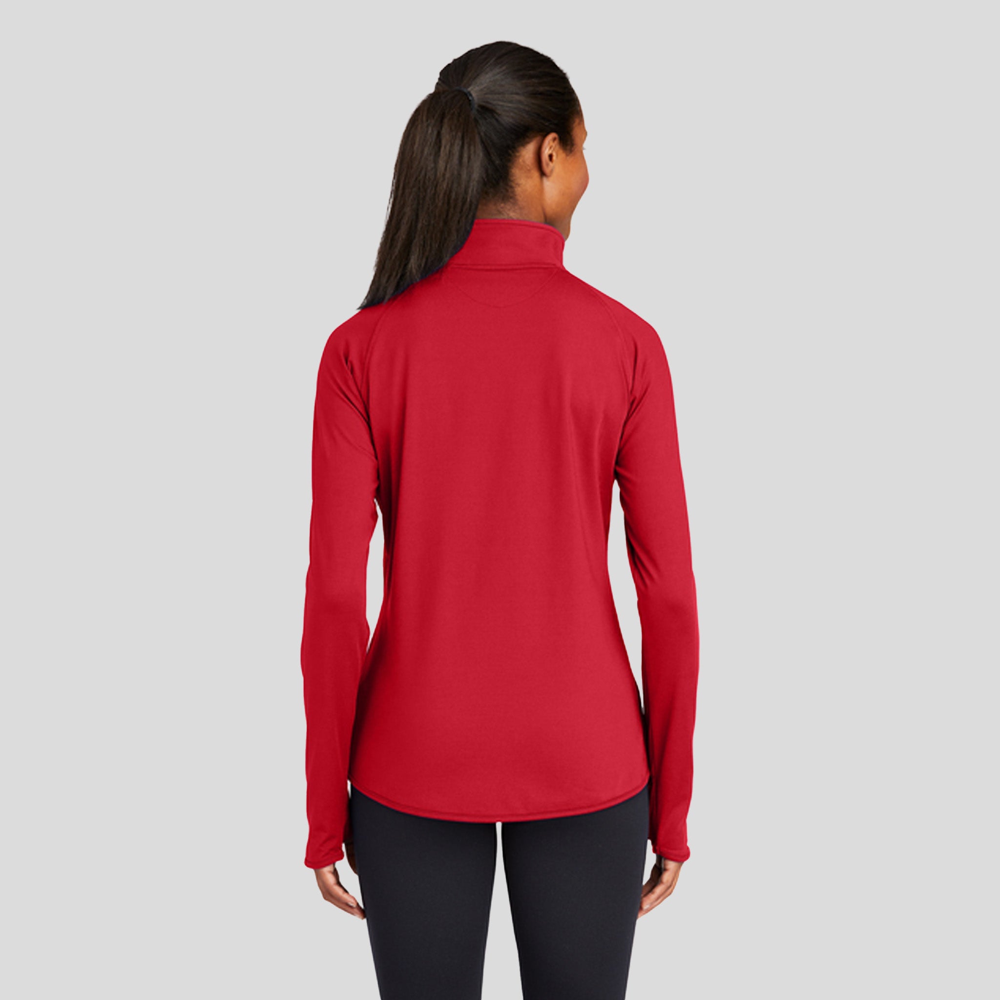 Women's Sport-Wickยฎ Stretch 1/4-Zip Pullover | Red