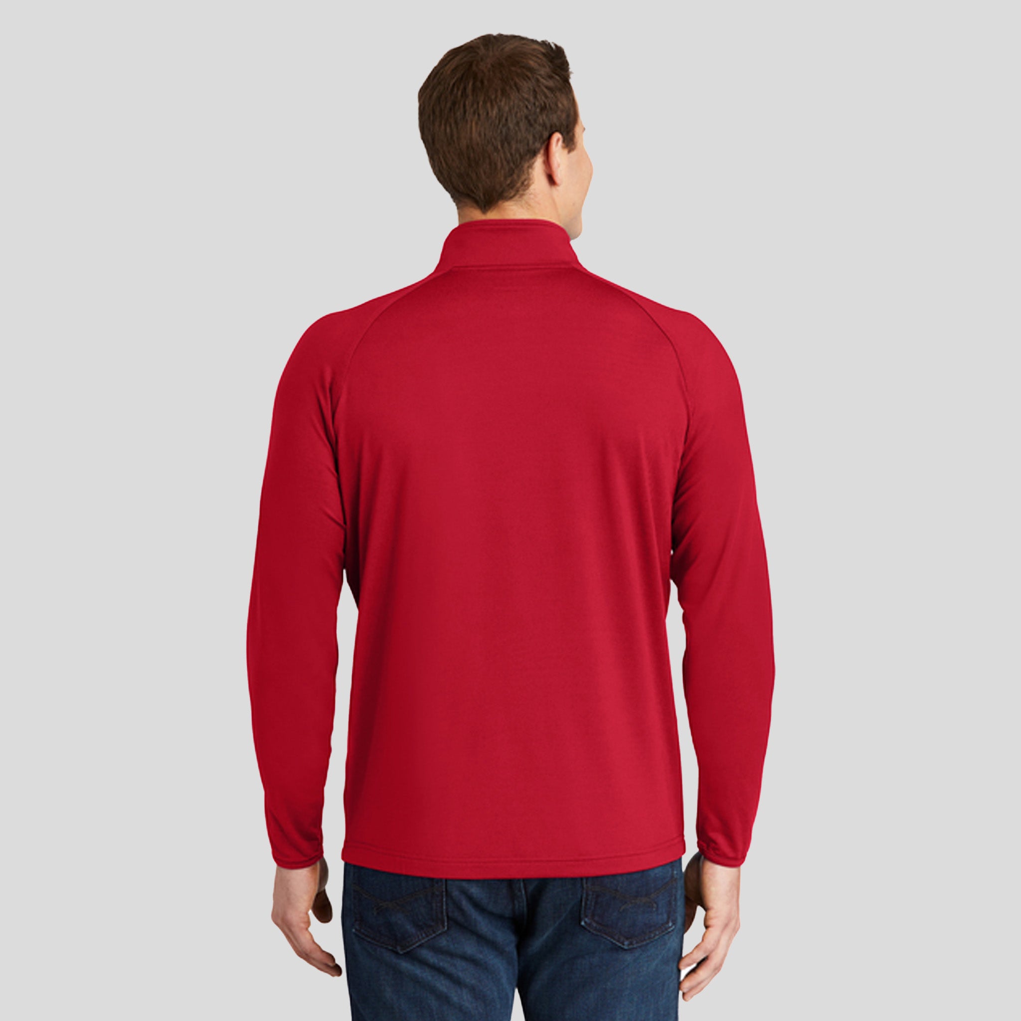 Sport-Wickยฎ Stretch 1/4-Zip Pullover | True Red