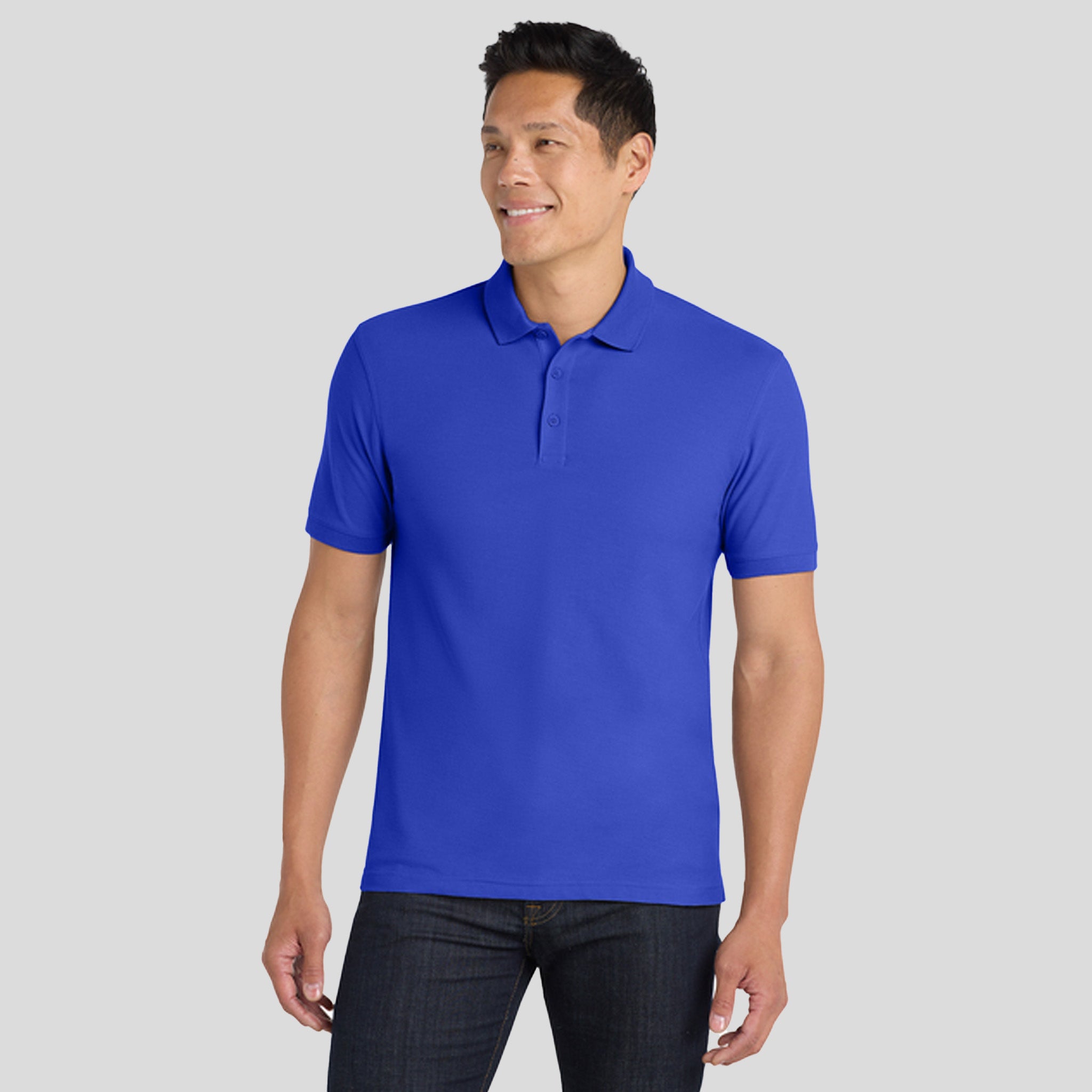 Men's Core Classic Pique Polo | True Royal