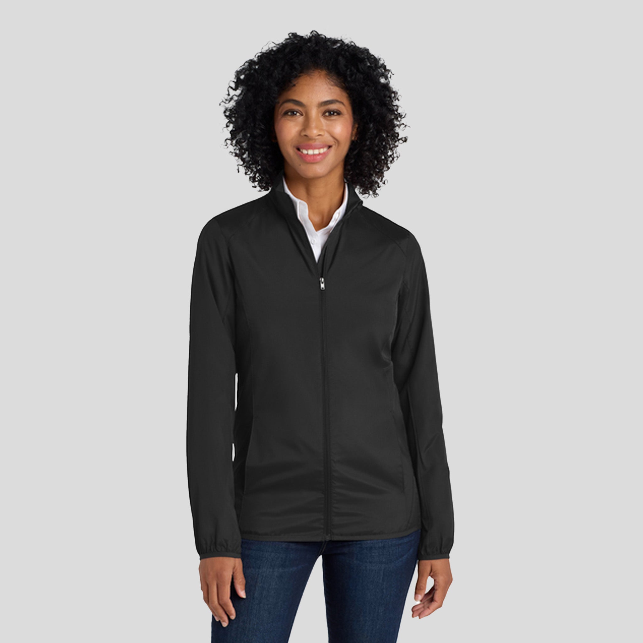 Women's Zephyr Full-Zip Jacket | Black
