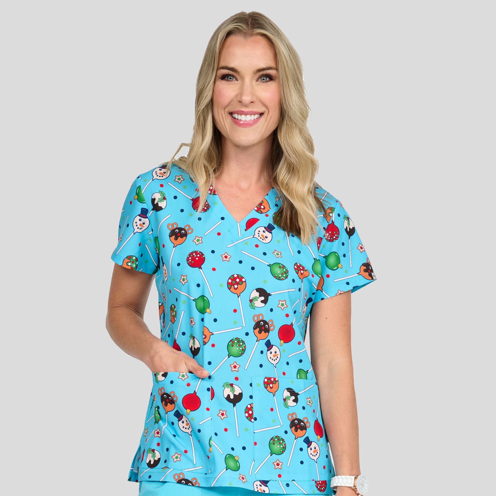 Audrey Print Top | Jolly Cake Pops