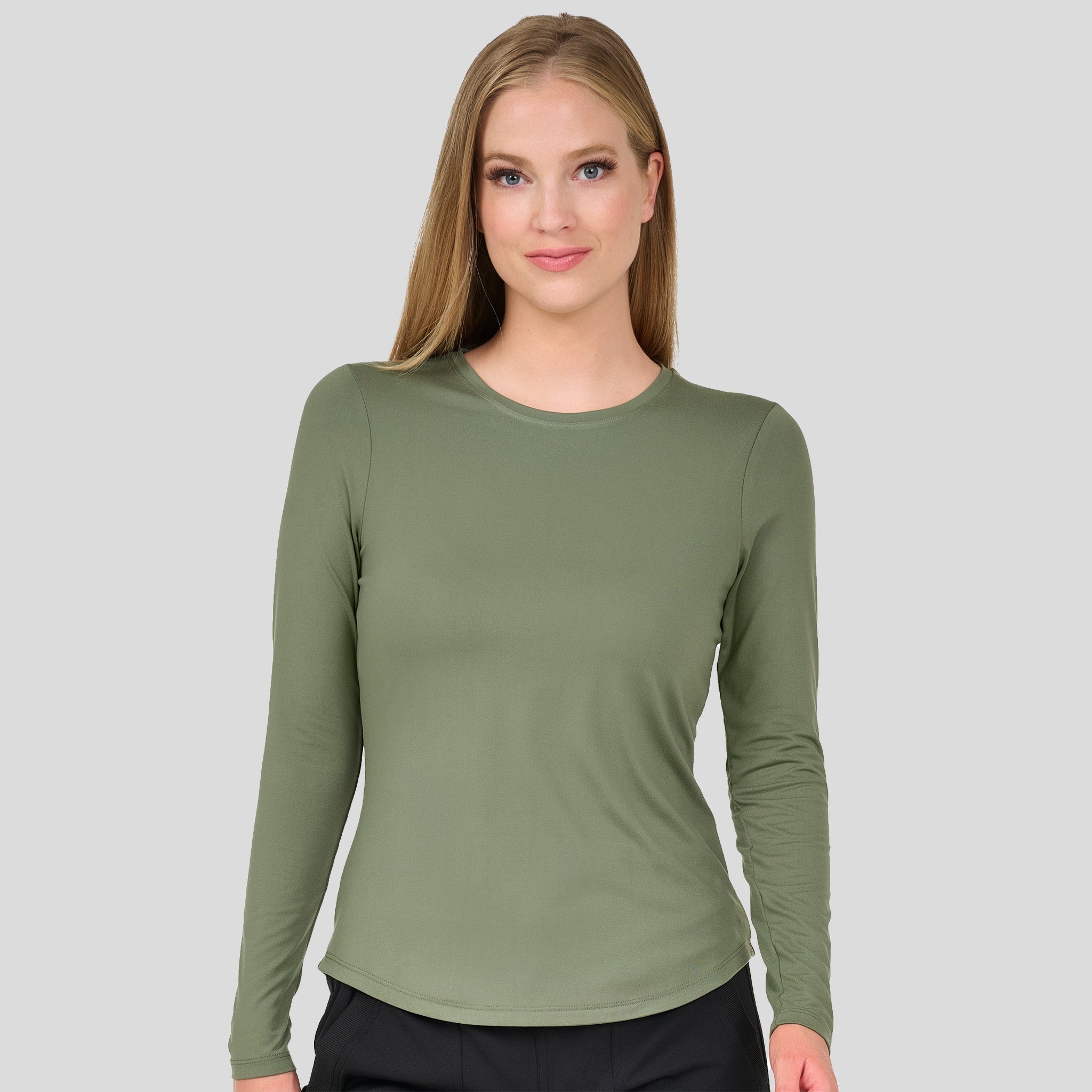 Tiffany Knit Tee | Olive