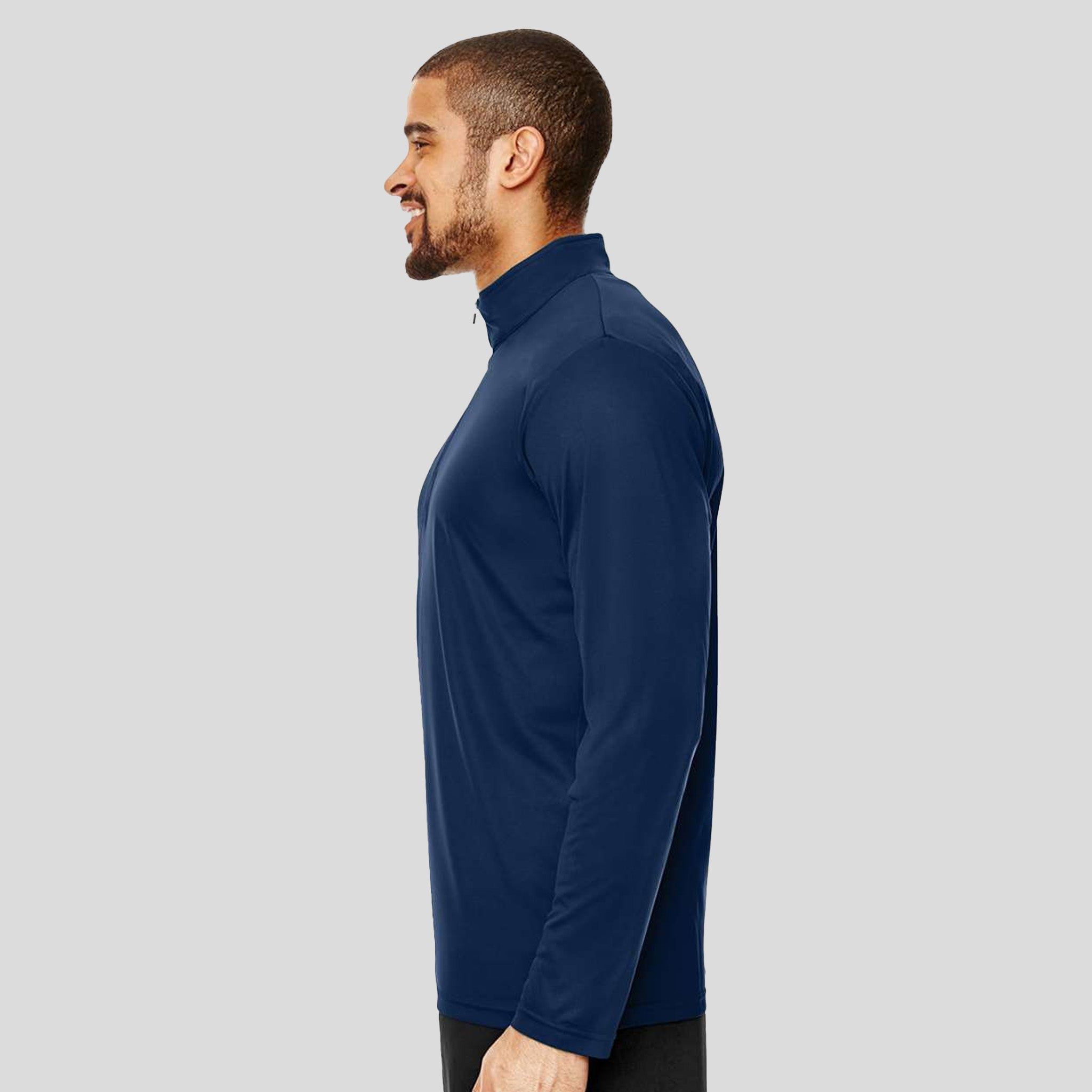 Men's Zone Performance Quarter-Zip Pullover | Sport Dark Navy