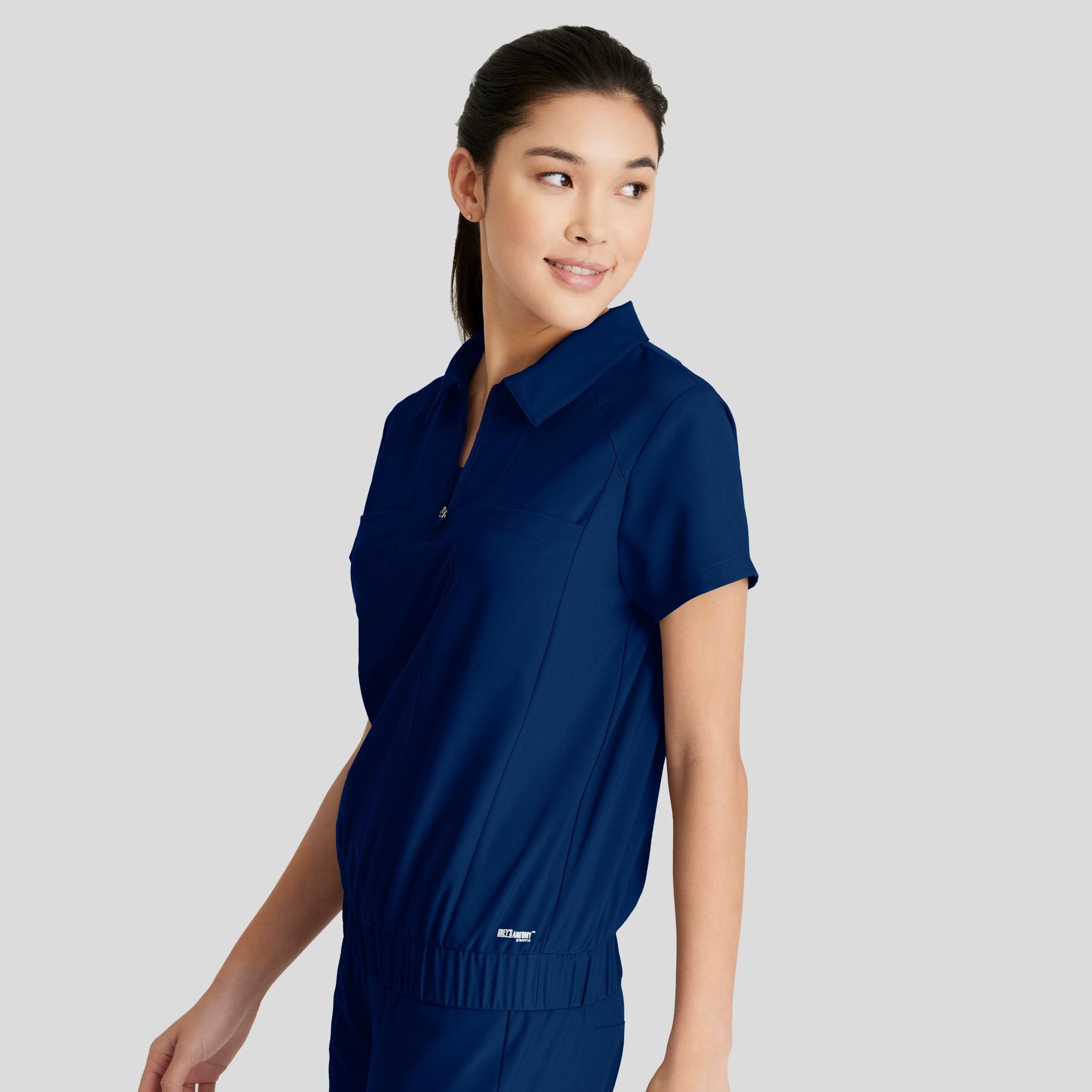 Perseverance Scrub Top | Indigo