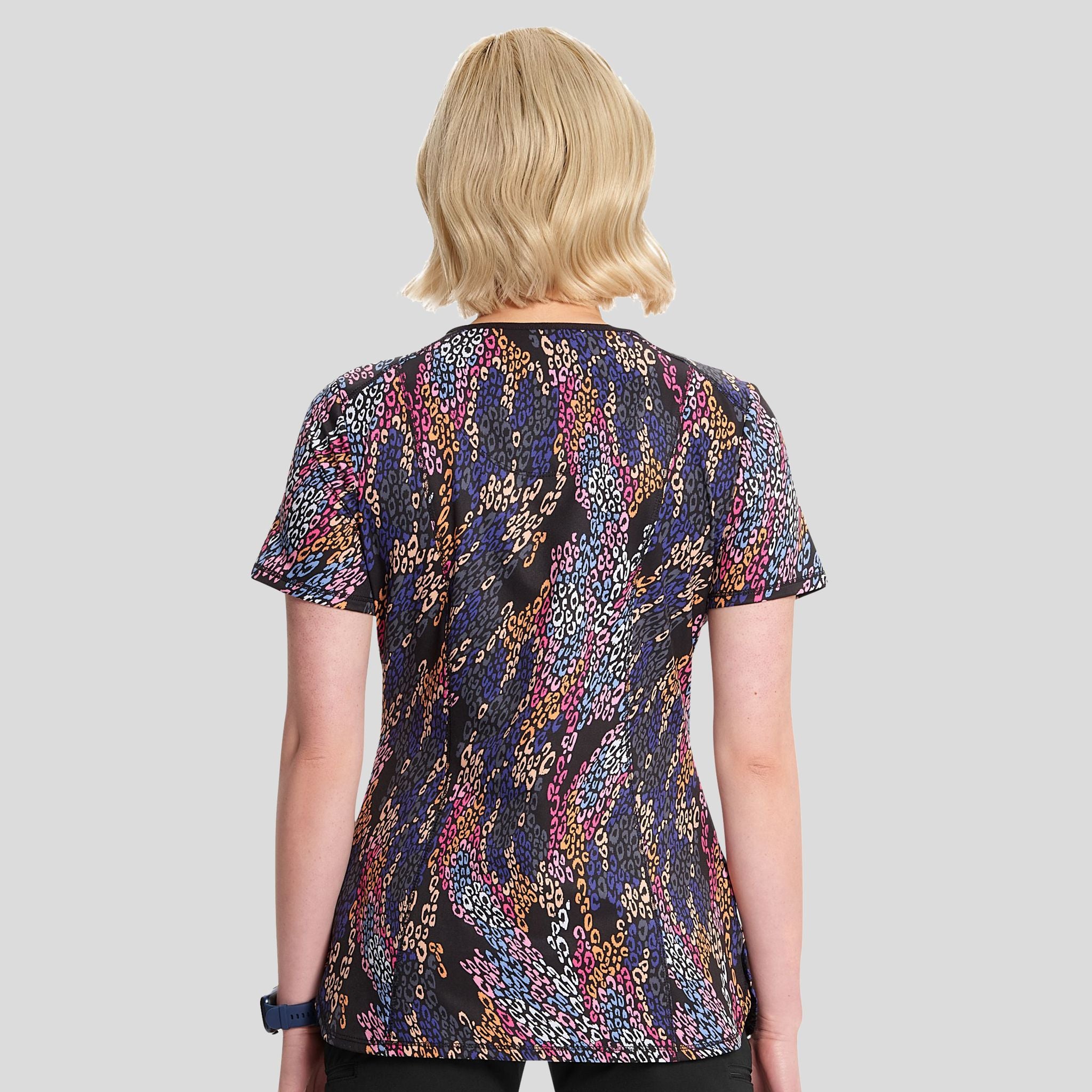 Wild Motion Print Top
