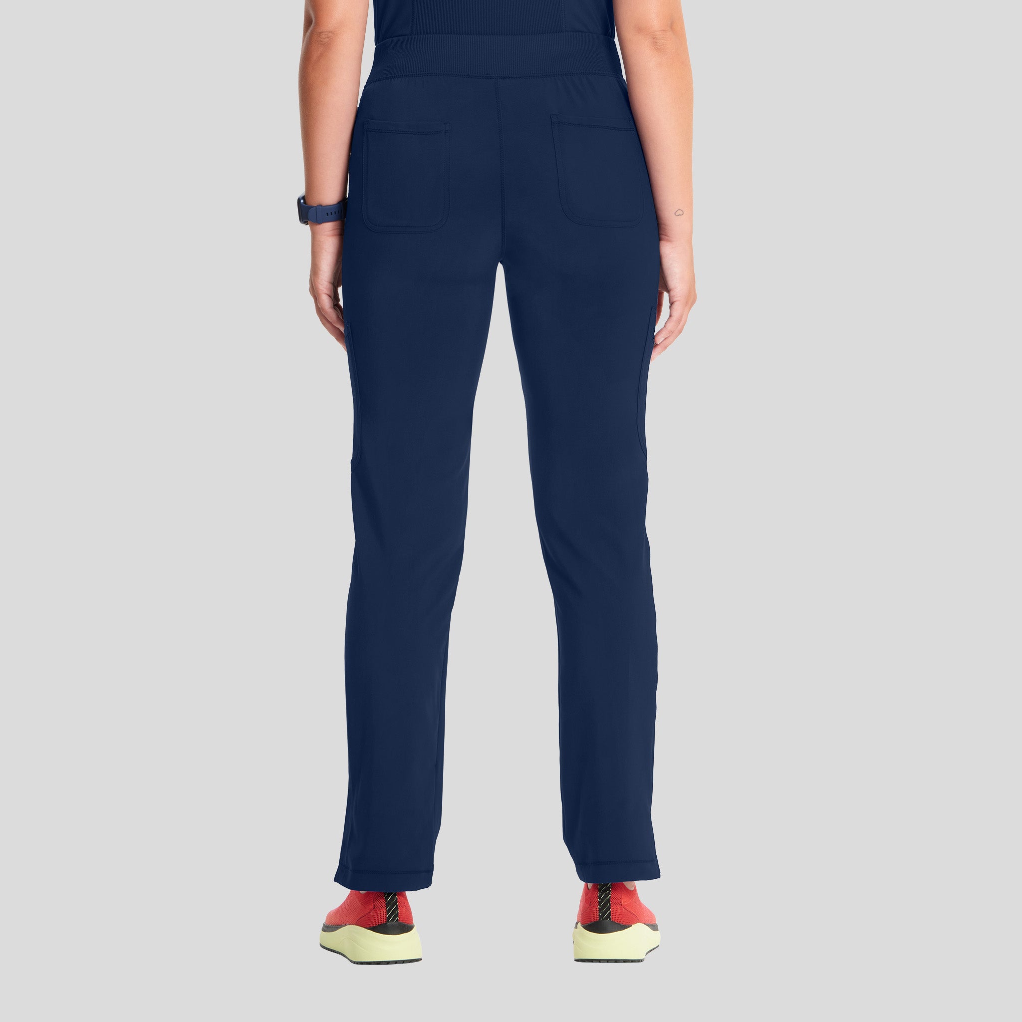 Inifnity Mid Rise Tapered Leg Pull-On Scrub Pant | Navy