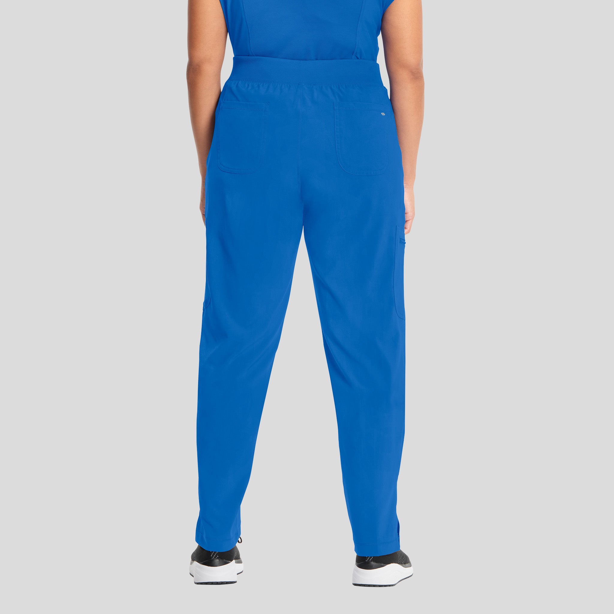 Inifnity Mid Rise Tapered Leg Pull-On Scrub Pant | Royal