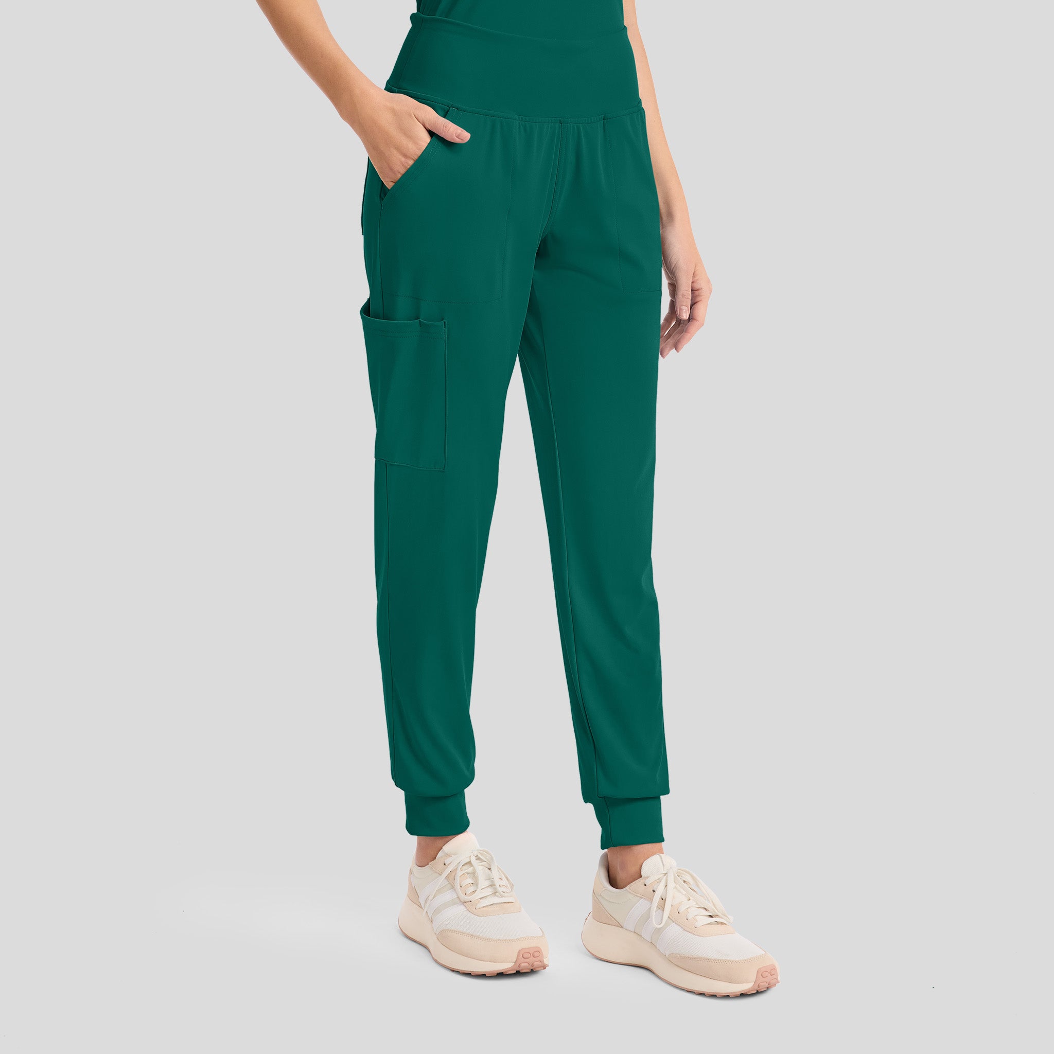 Achieve Pull-On Jogger Scrub Pant | Hunter