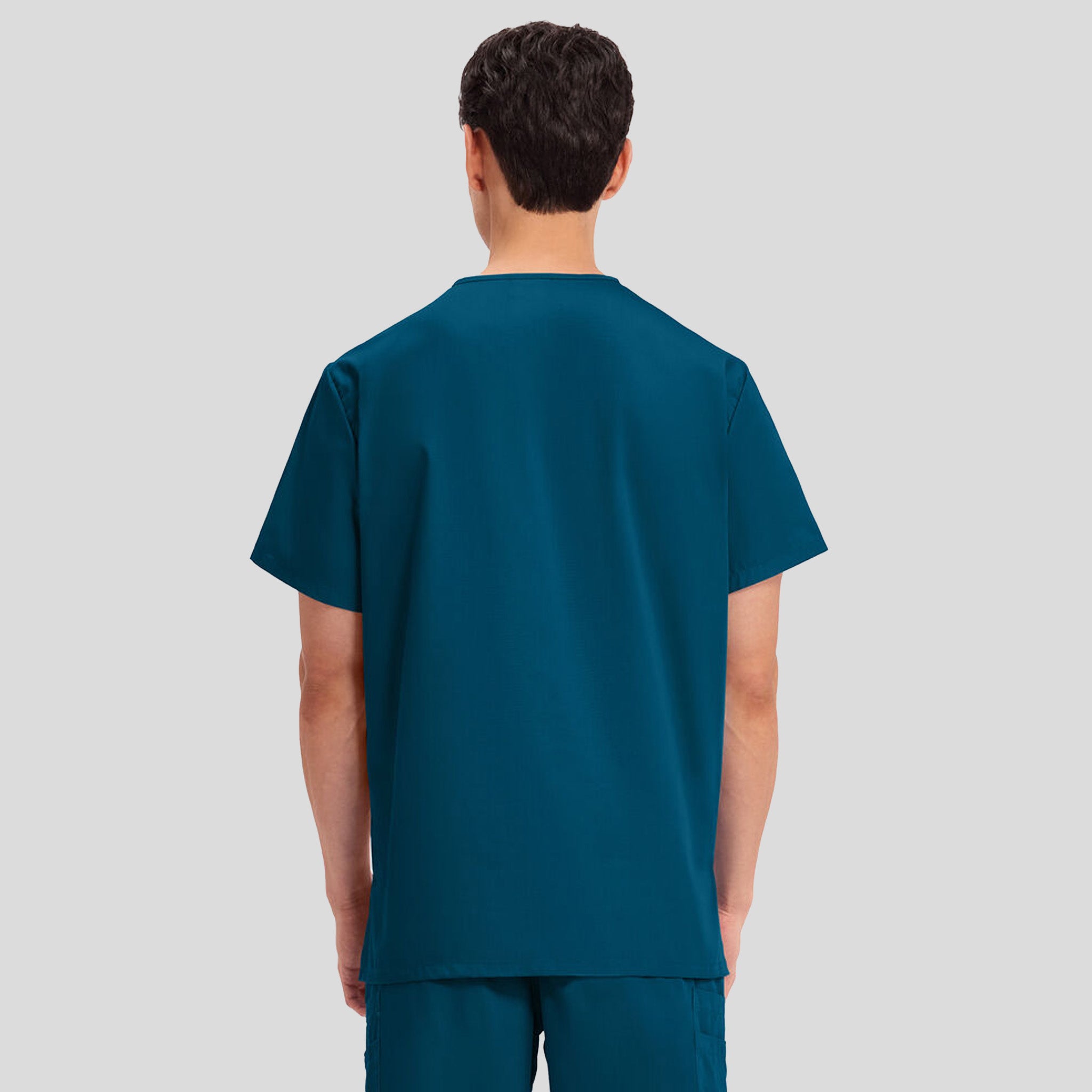 Unisex V-Neck 3 Pocket | Caribbean