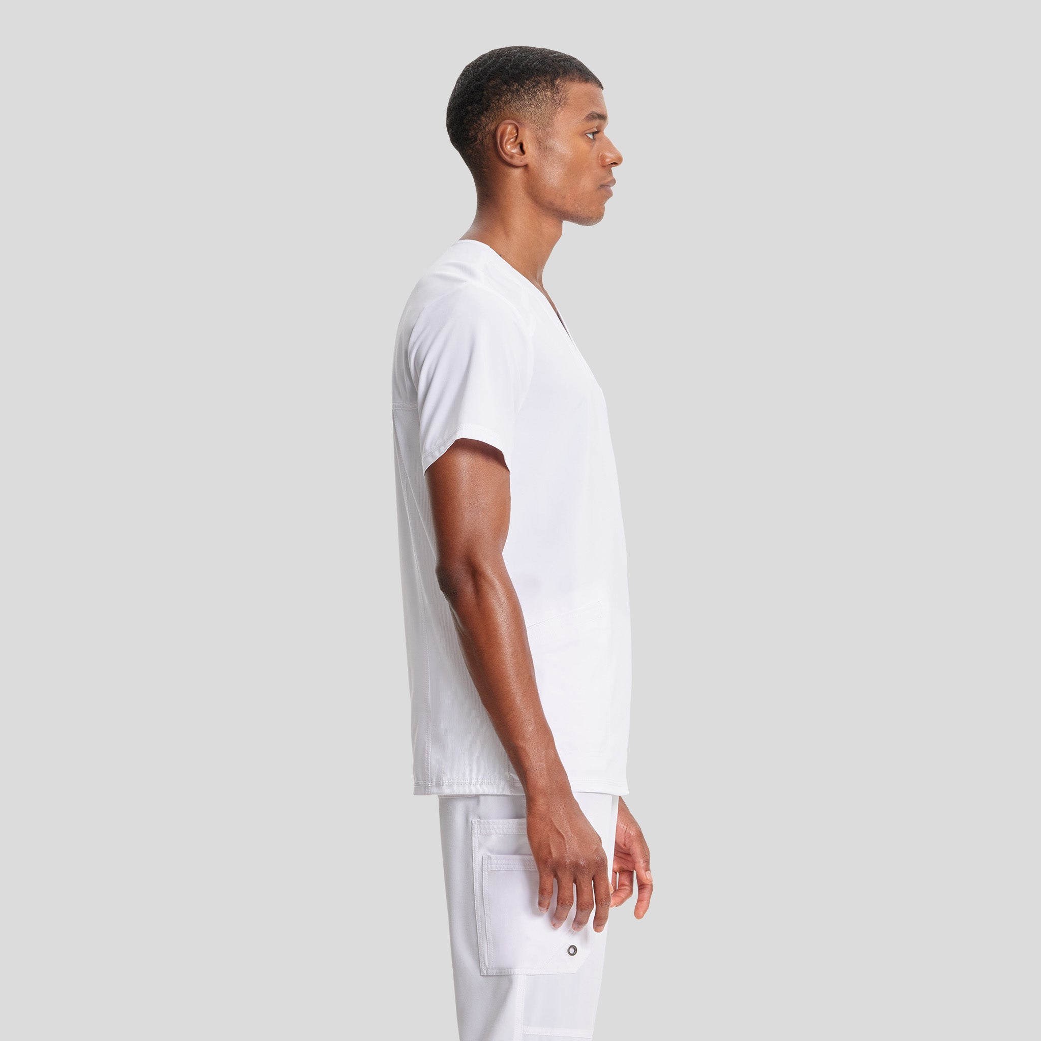 Men's V-Neck | White