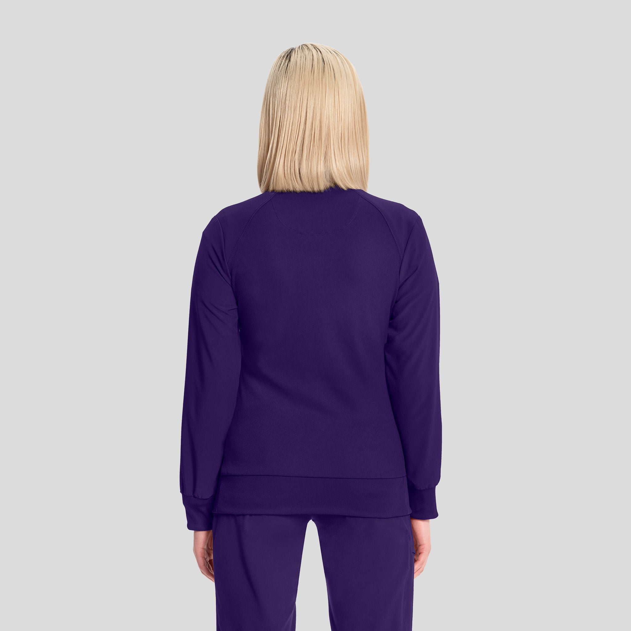 Women's Zip Front Warm-Up | Grape