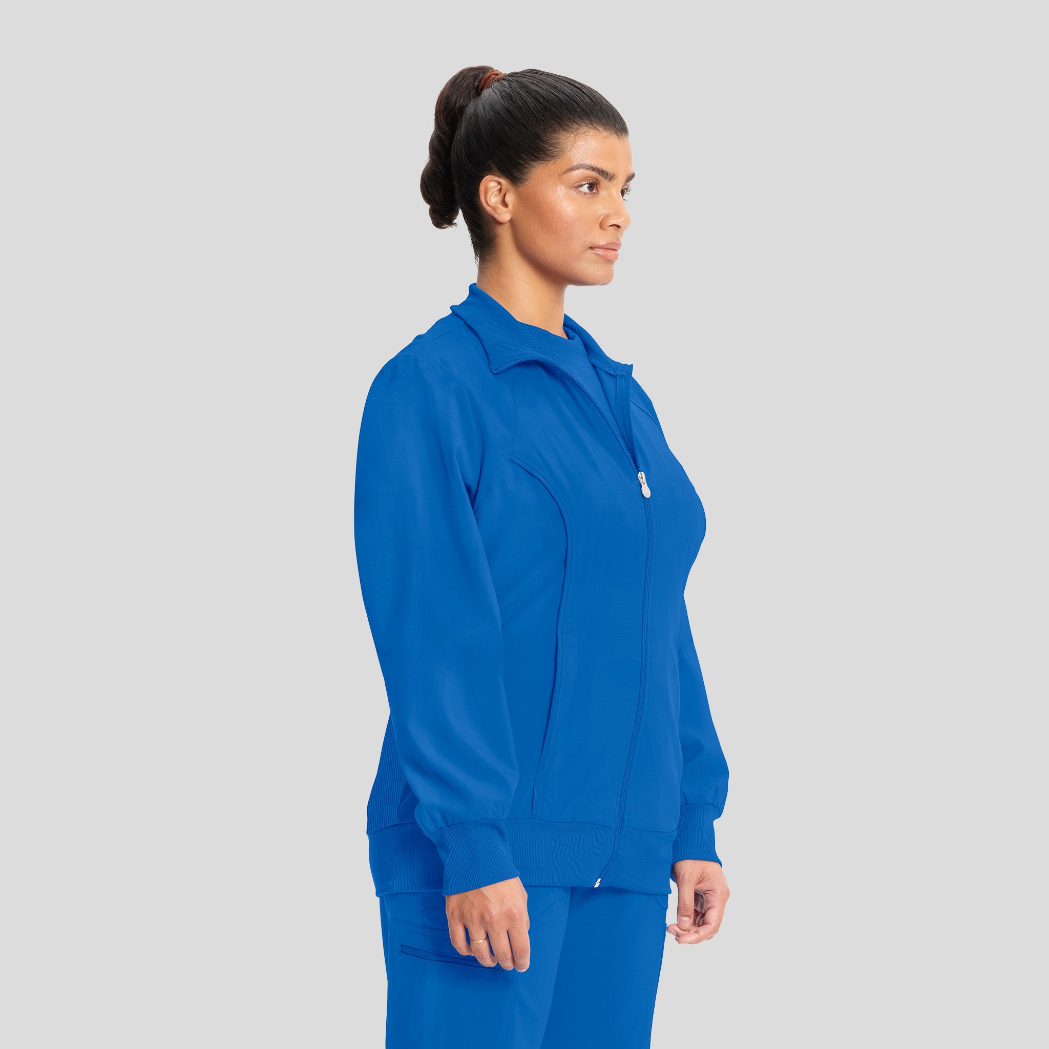 Women's Zip Front Warm-Up | Royal