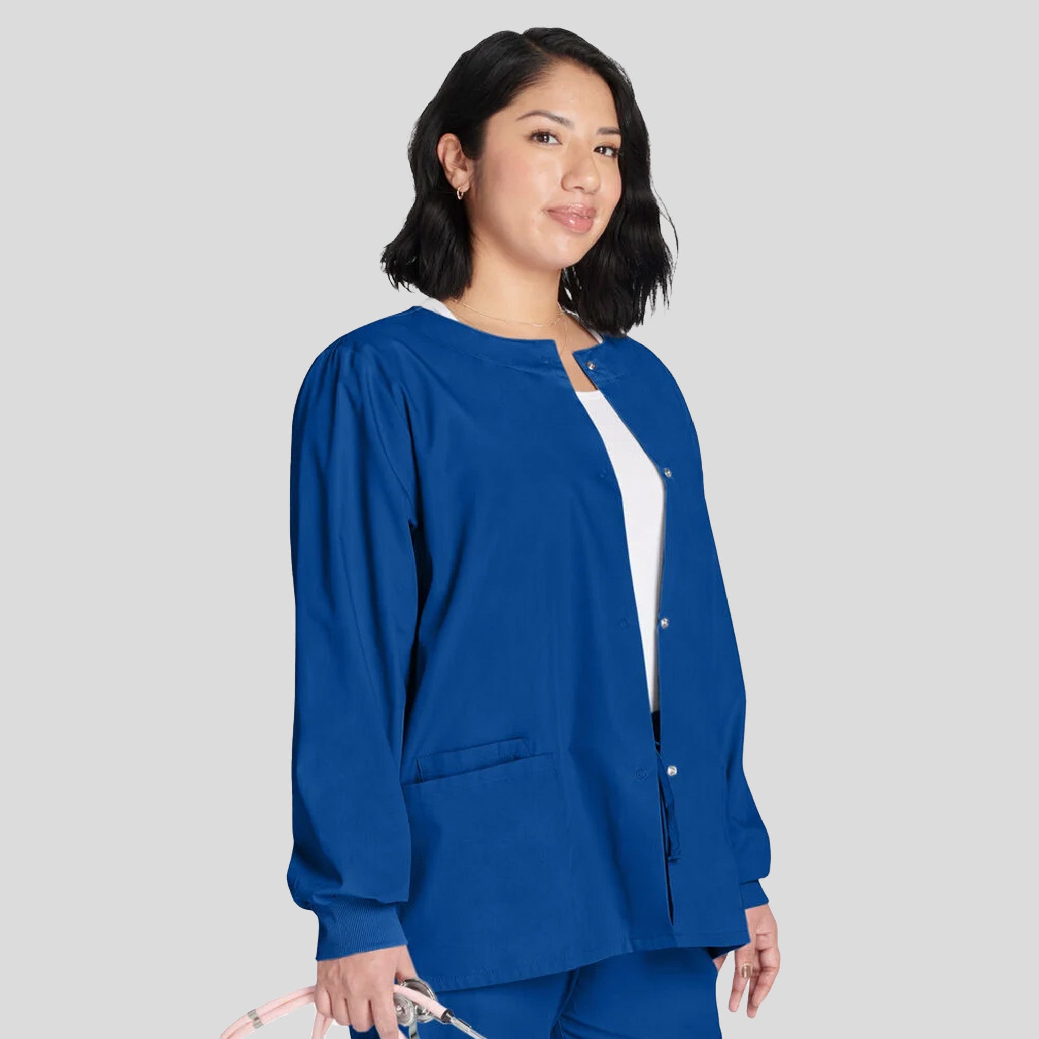 Women's Snap Front Jacket | Galaxy