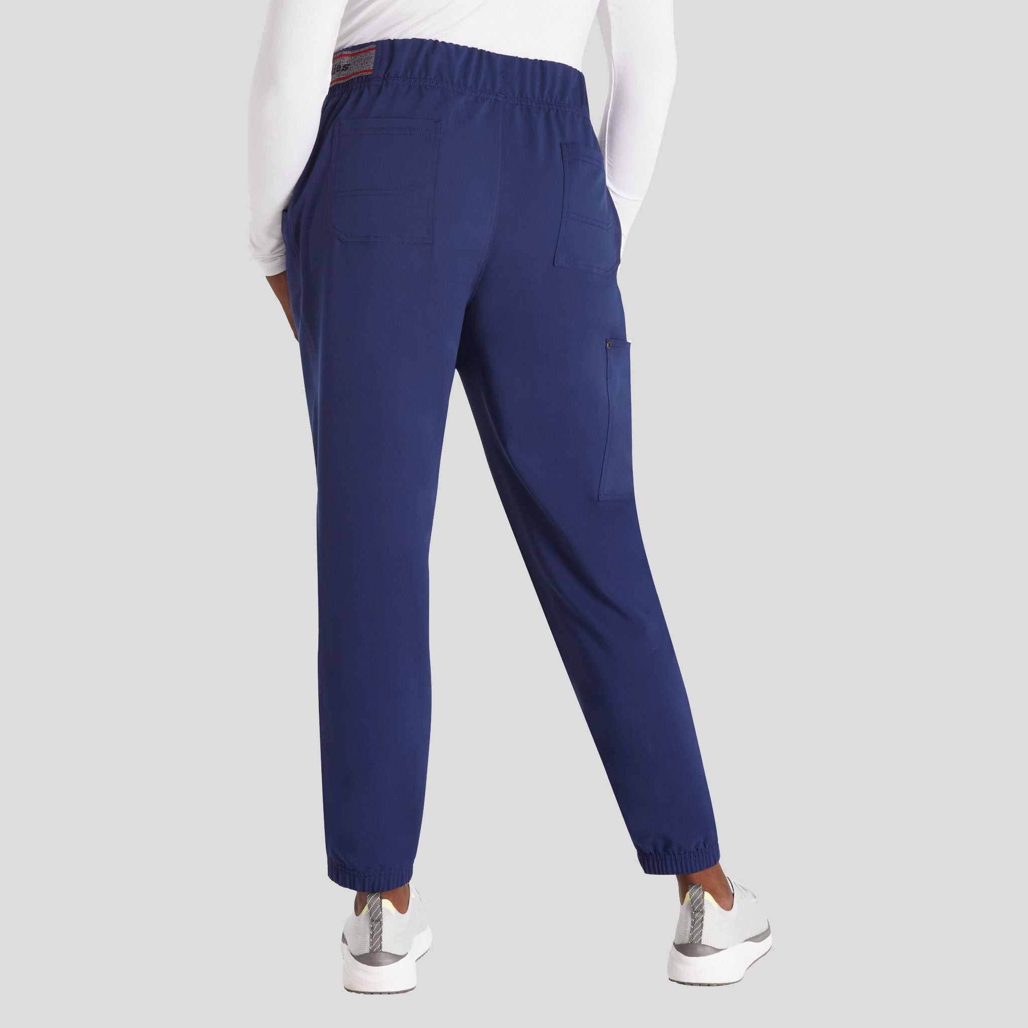 Women's Mid Rise Jogger Scrub Pant | Navy