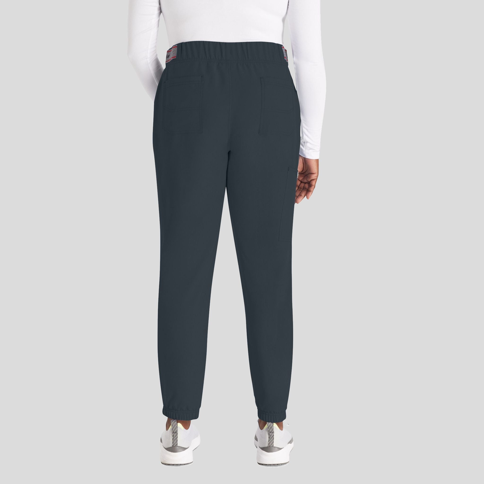 Women's Mid Rise Jogger Scrub Pant | Pewter