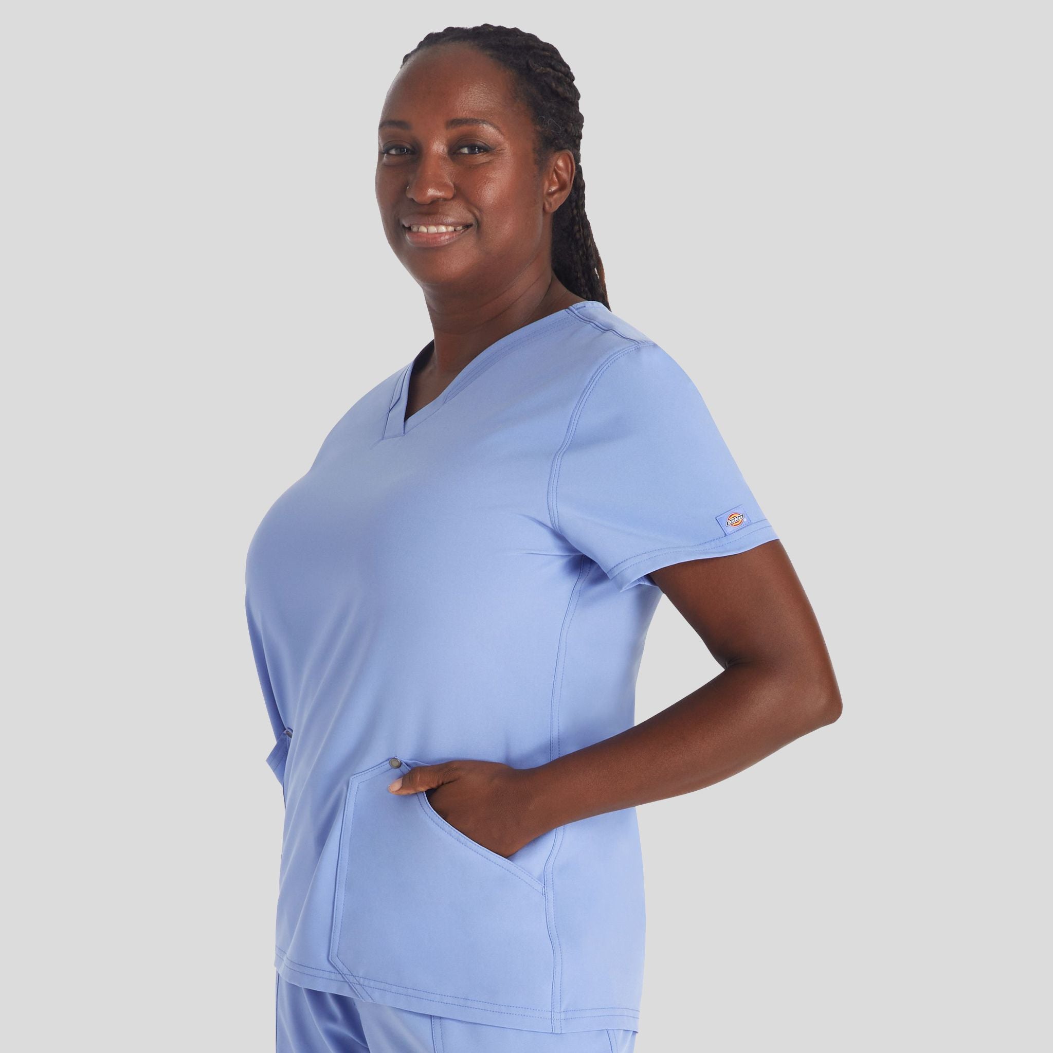 Women's V-Neck Scrub Top | Ciel