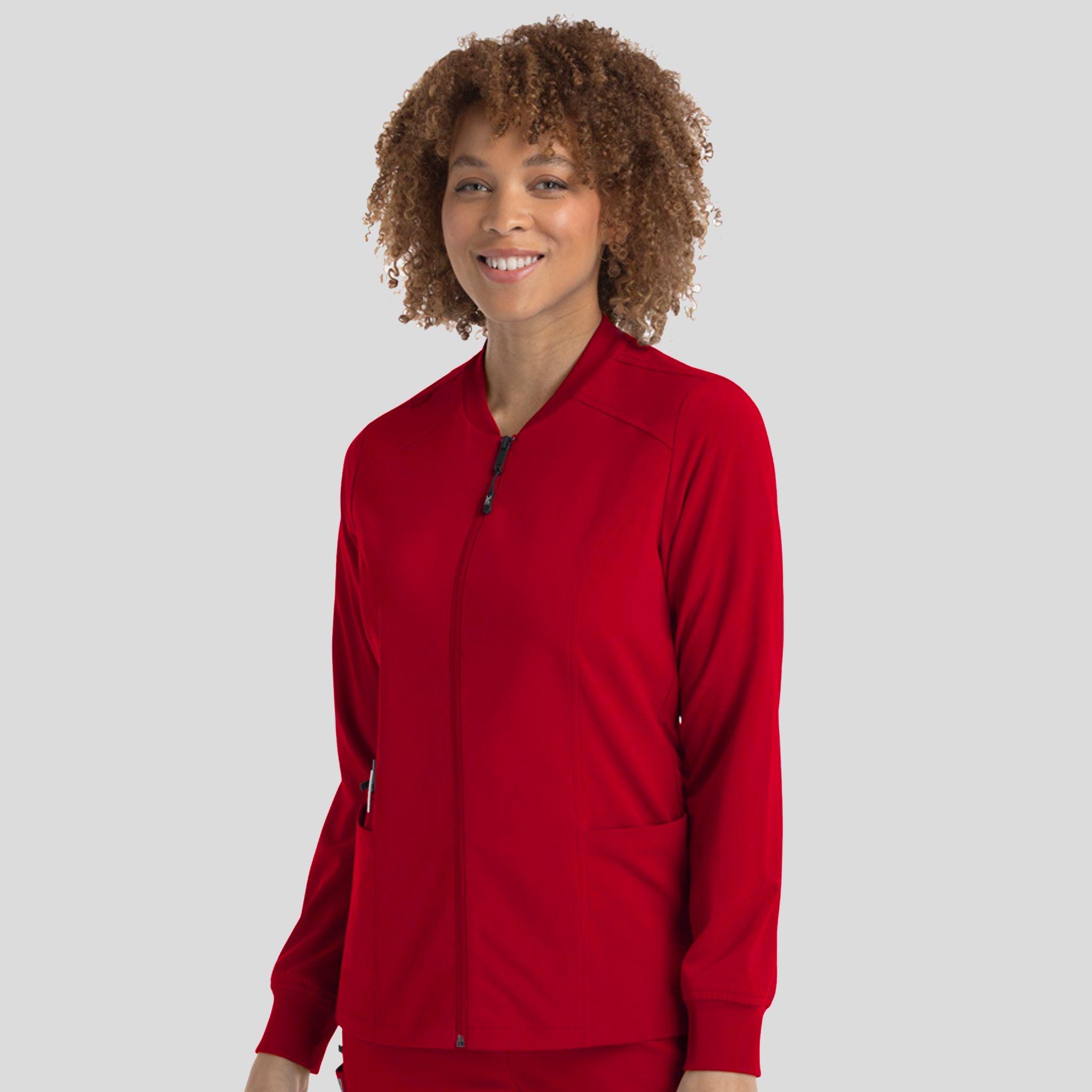 Women’s Zip Jacket | Red
