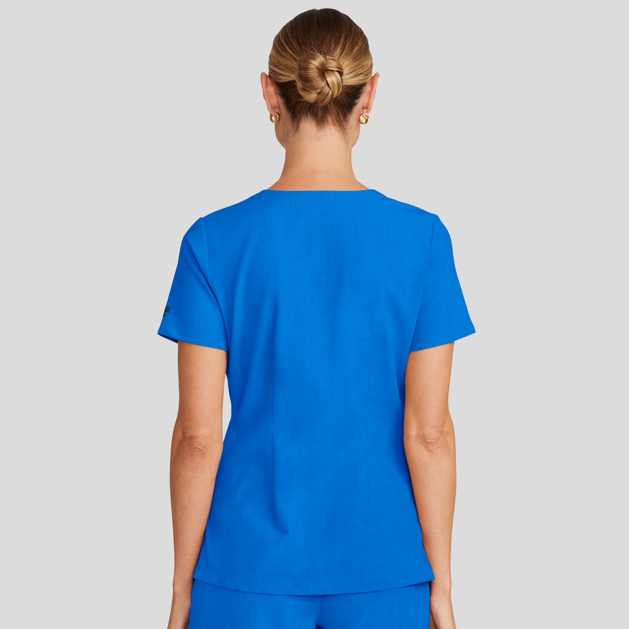 Women's Billie V-Neck Scrub Top | Royal