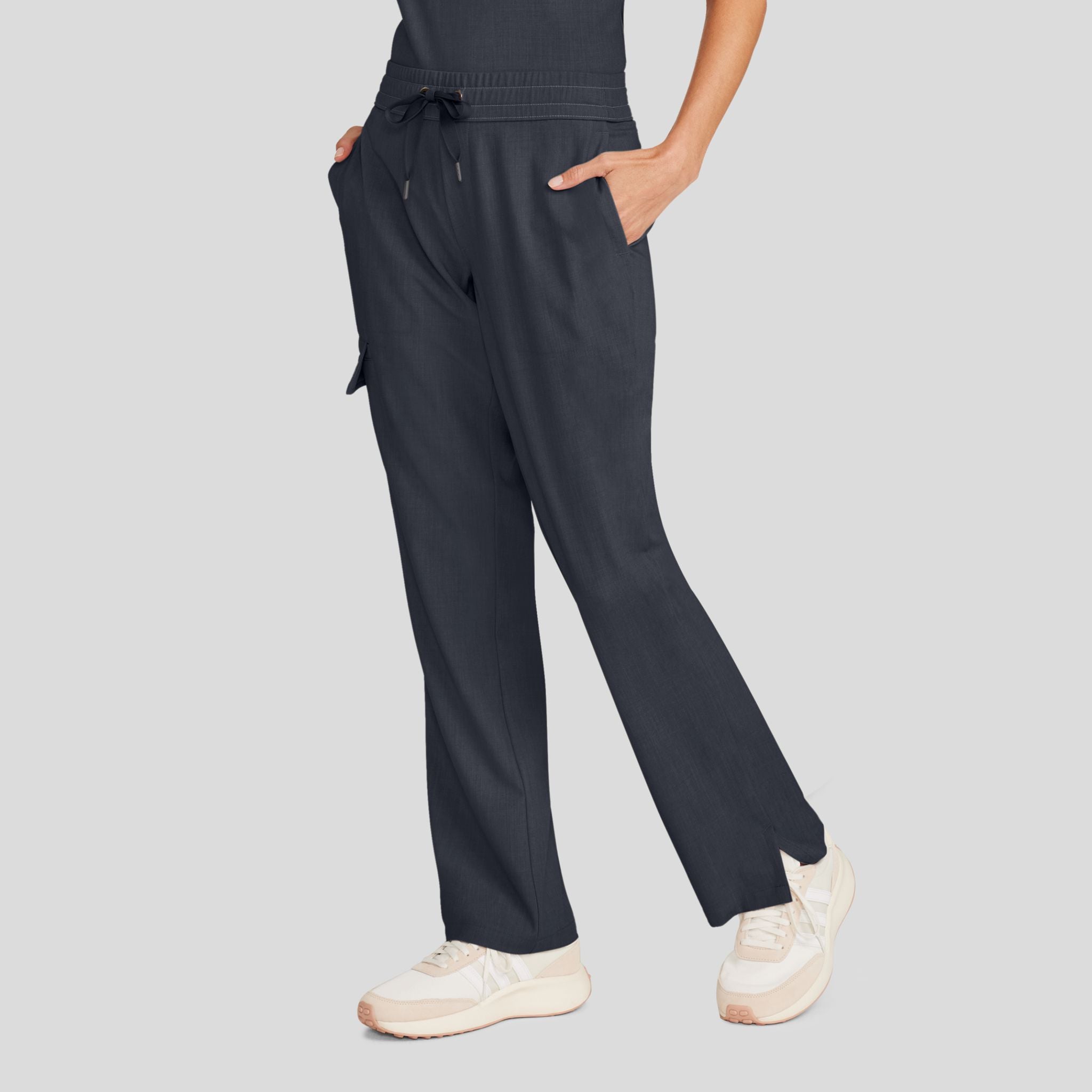 Women's Brandy Straight Leg Scrub Pant | Pewter