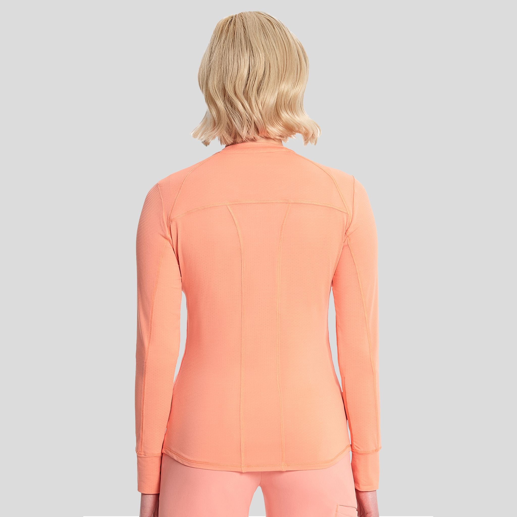 IN_INFINITY_GNR8_LOGOPERFORMANCEUNDERSCRUB_641_ELECTRICCORAL_BACK