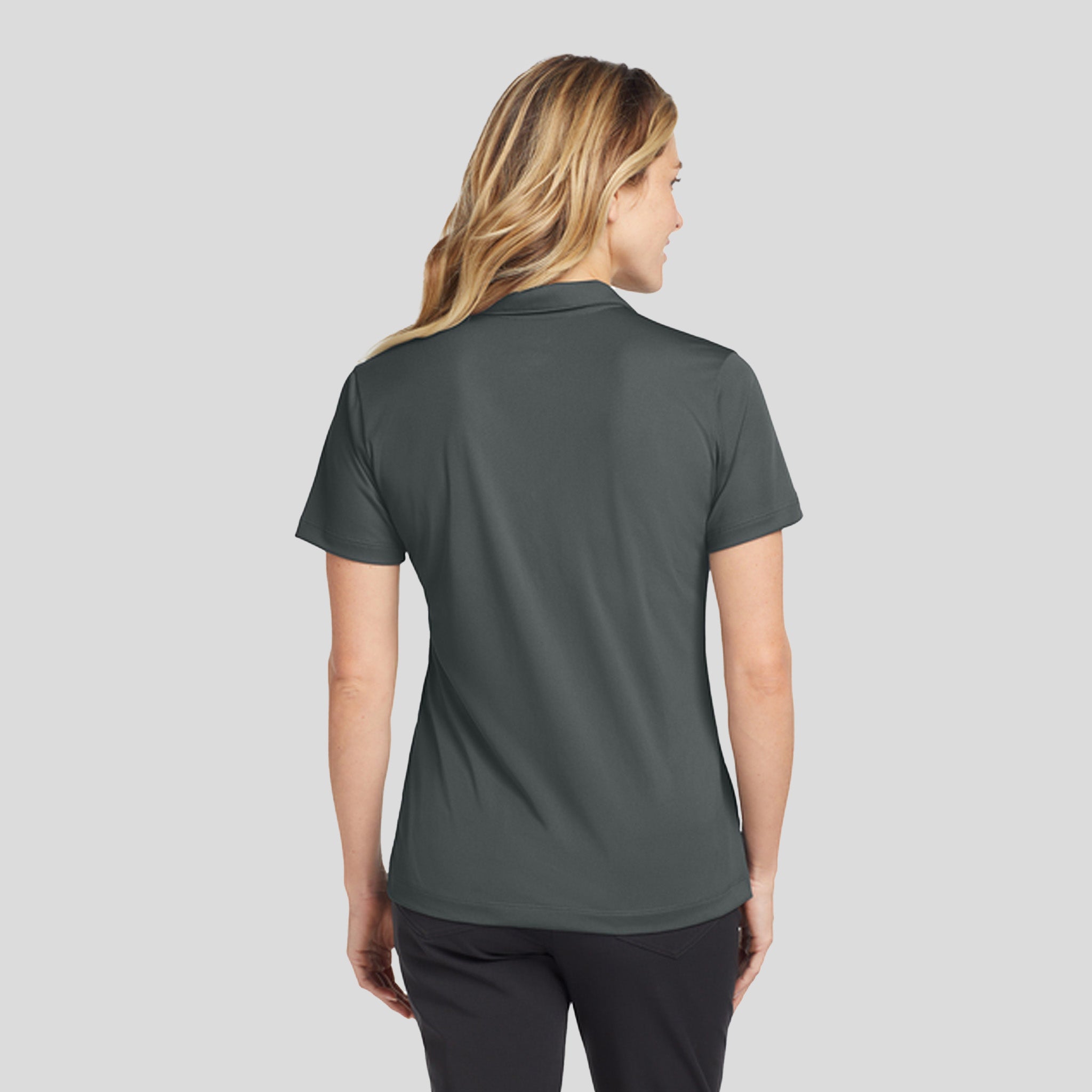 Women's Dri-FIT Vertical Mesh Polo | Anthracite