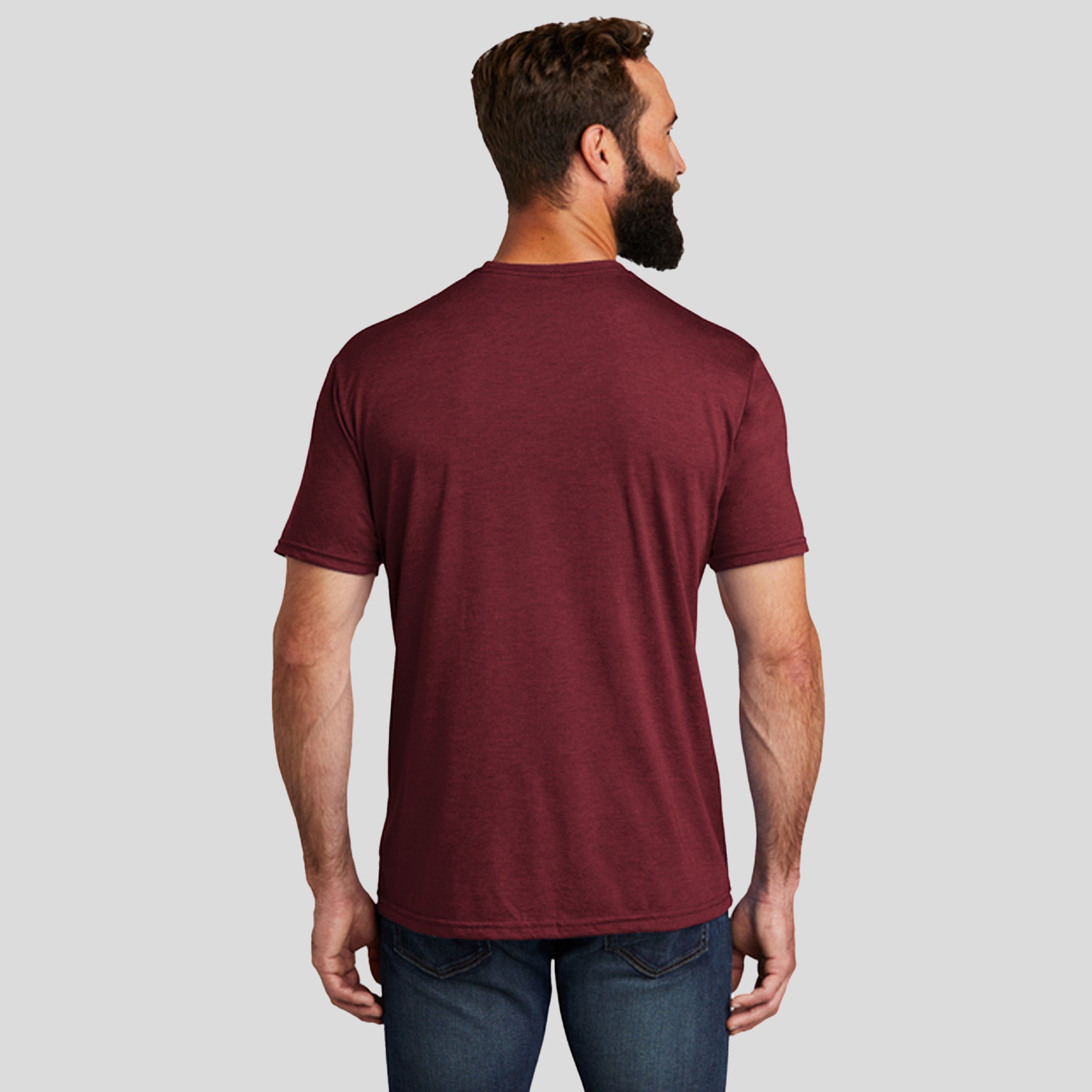 Unisex Tri-Blend Tee | Vino Red
