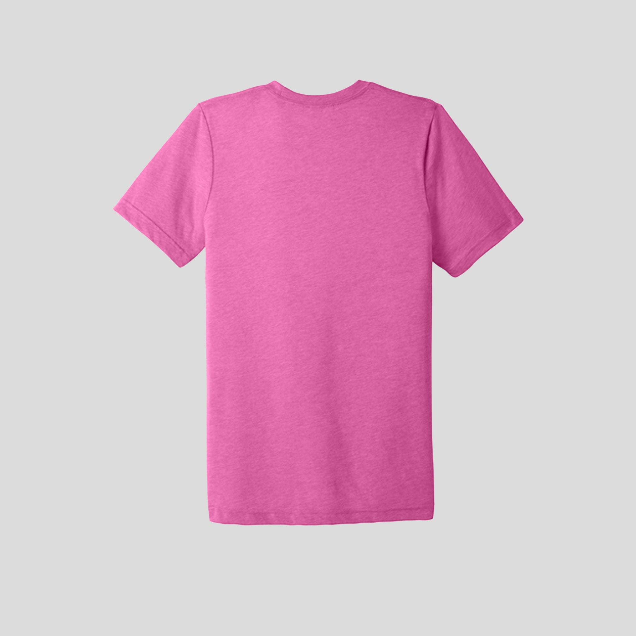 Unisex Triblend Short Sleeve Tee | Charity Pink Triblend