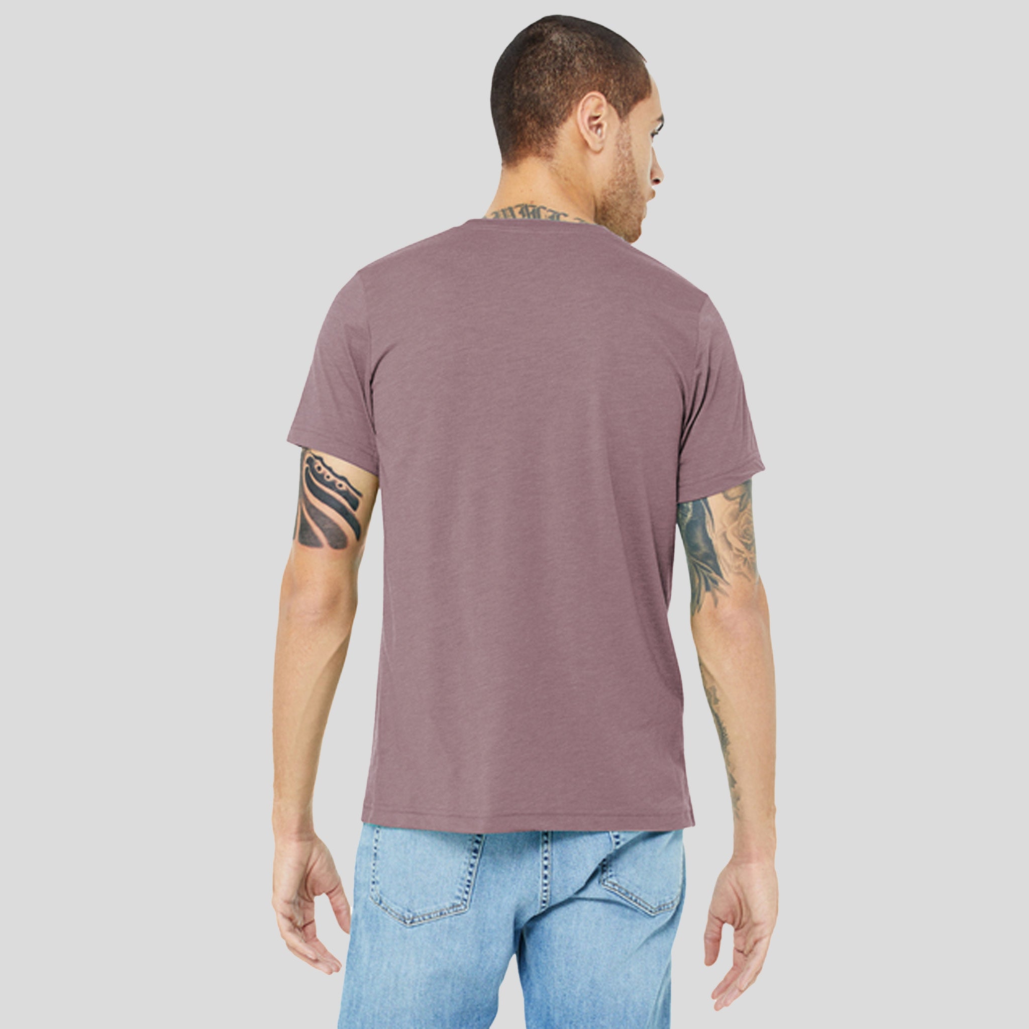Unisex Triblend Short Sleeve Tee | Orchid Triblend