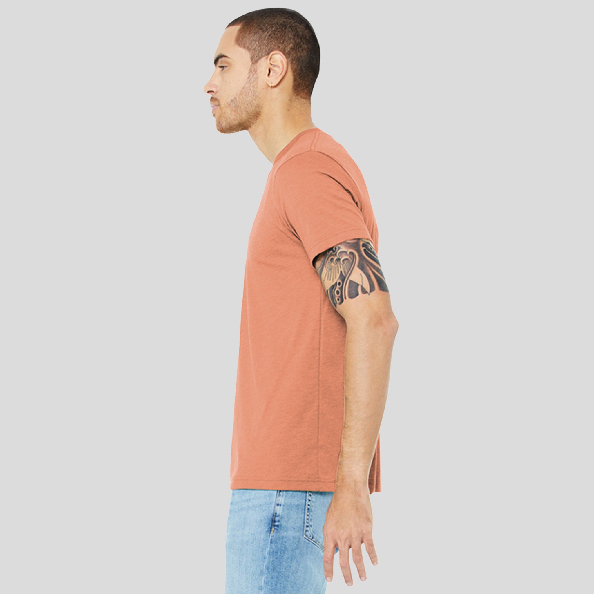 Unisex Triblend Short Sleeve Tee | Sunset Triblend