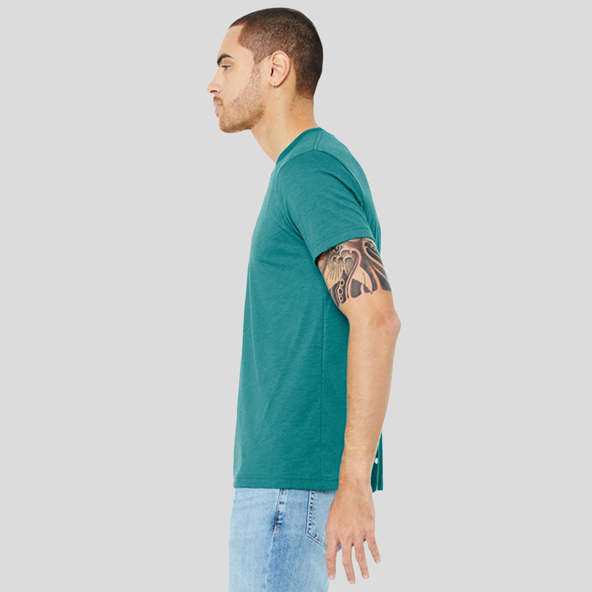 Unisex Triblend Short Sleeve Tee | Teal Triblend