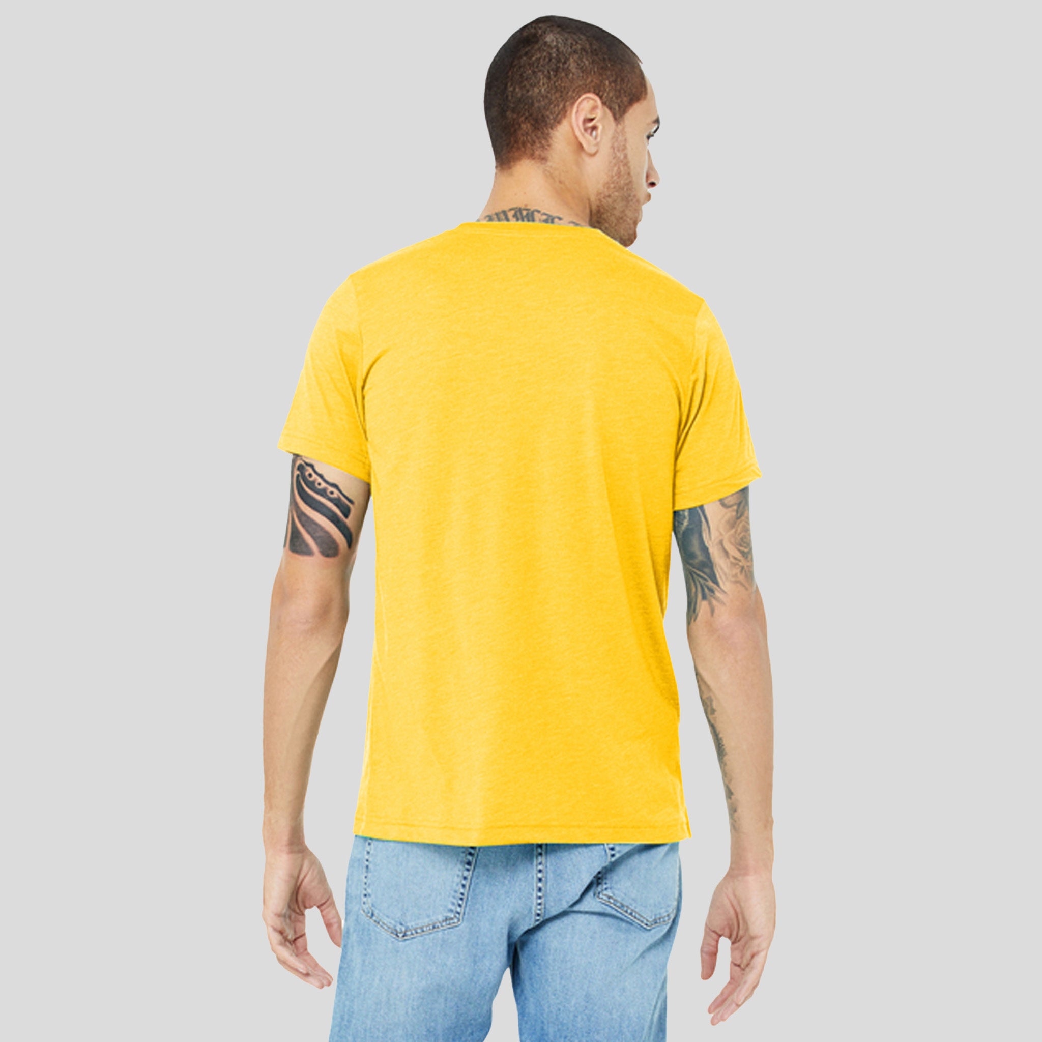 Unisex Triblend Short Sleeve Tee | Yellow Gold Triblend