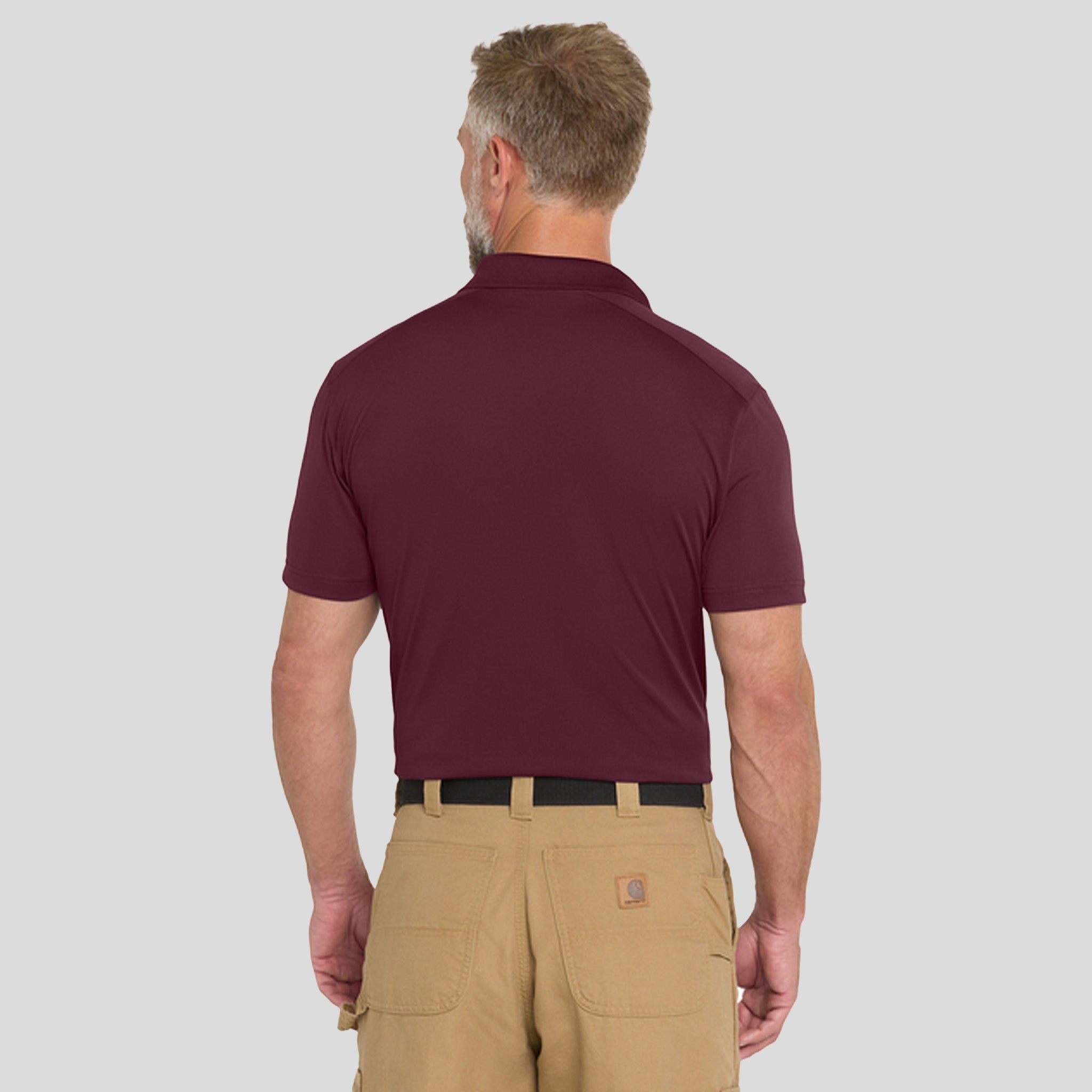 Men's Select Lightweight Snag-Proof Polo | Maroon