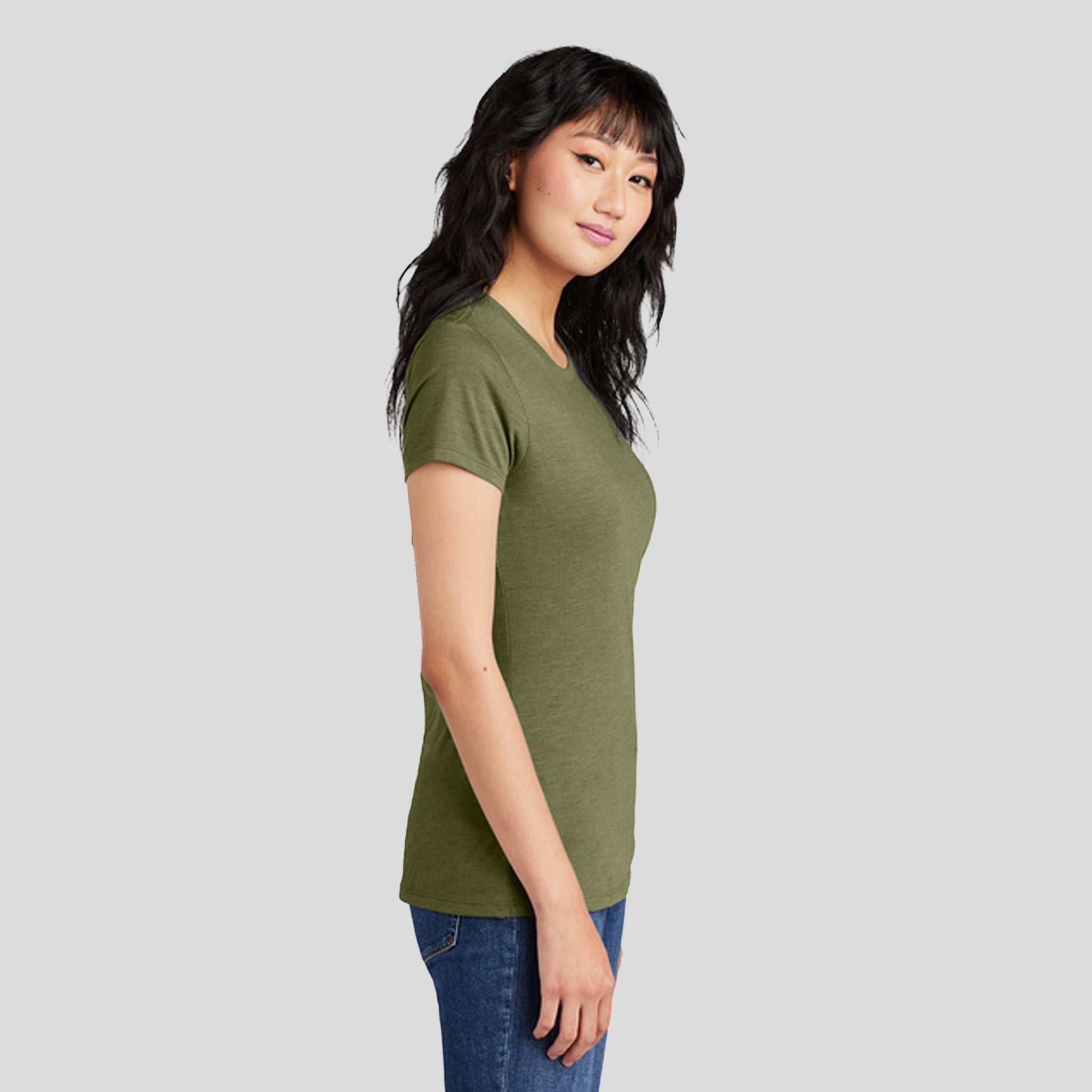 Women’s Perfect Tri® Tee | Military Green Frost