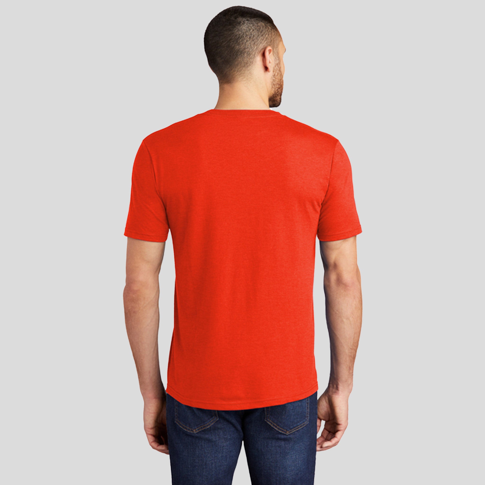 Perfect Tri® Tee | Deep Orange Heather