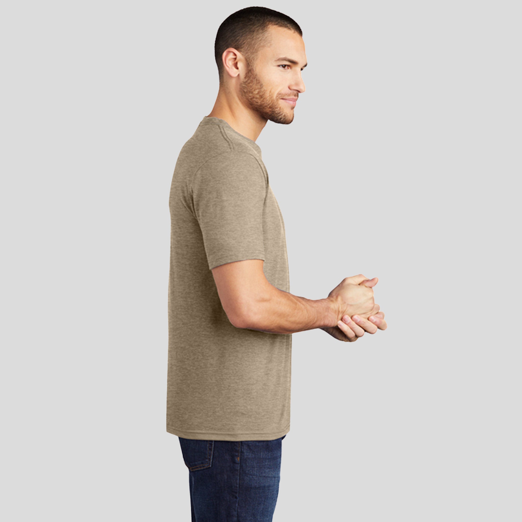 Perfect Tri® Tee | Desert Tan Heather