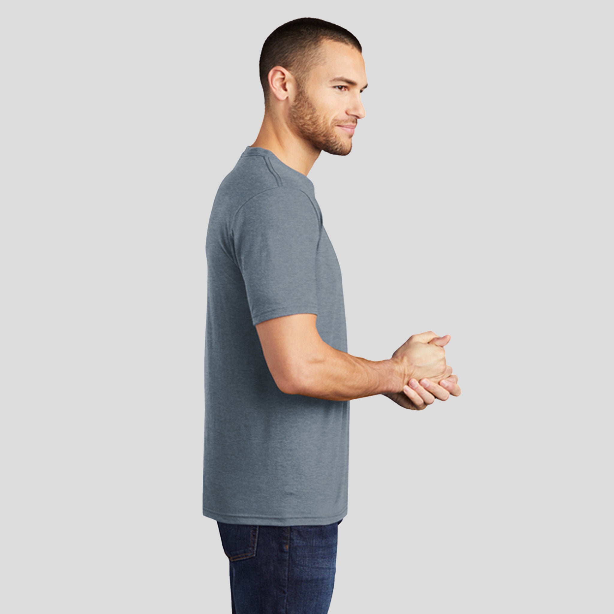 Perfect Tri® Tee | Flint Blue Heather