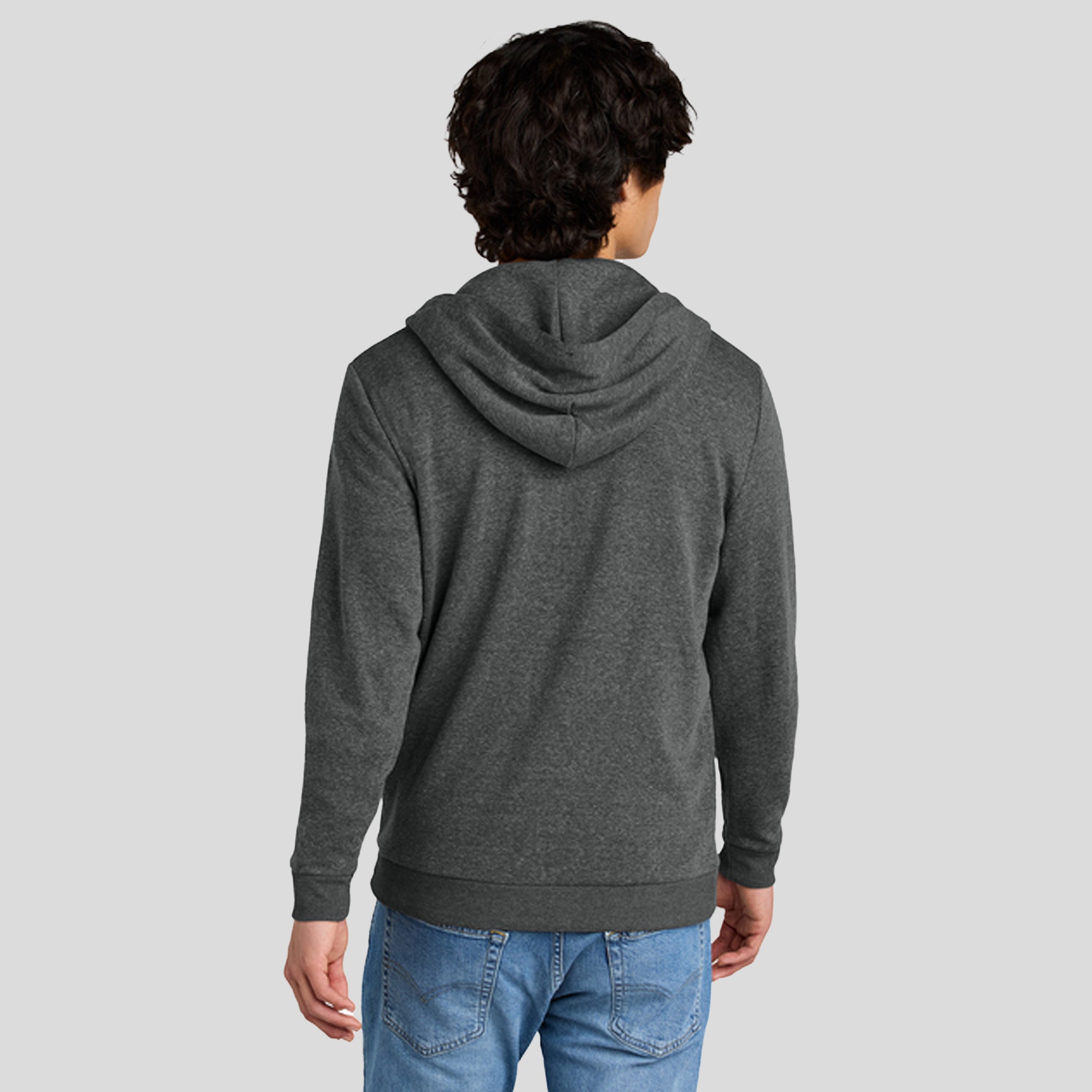 Perfect Tri® Fleece Full-Zip Hoodie | Heathered Charcoal