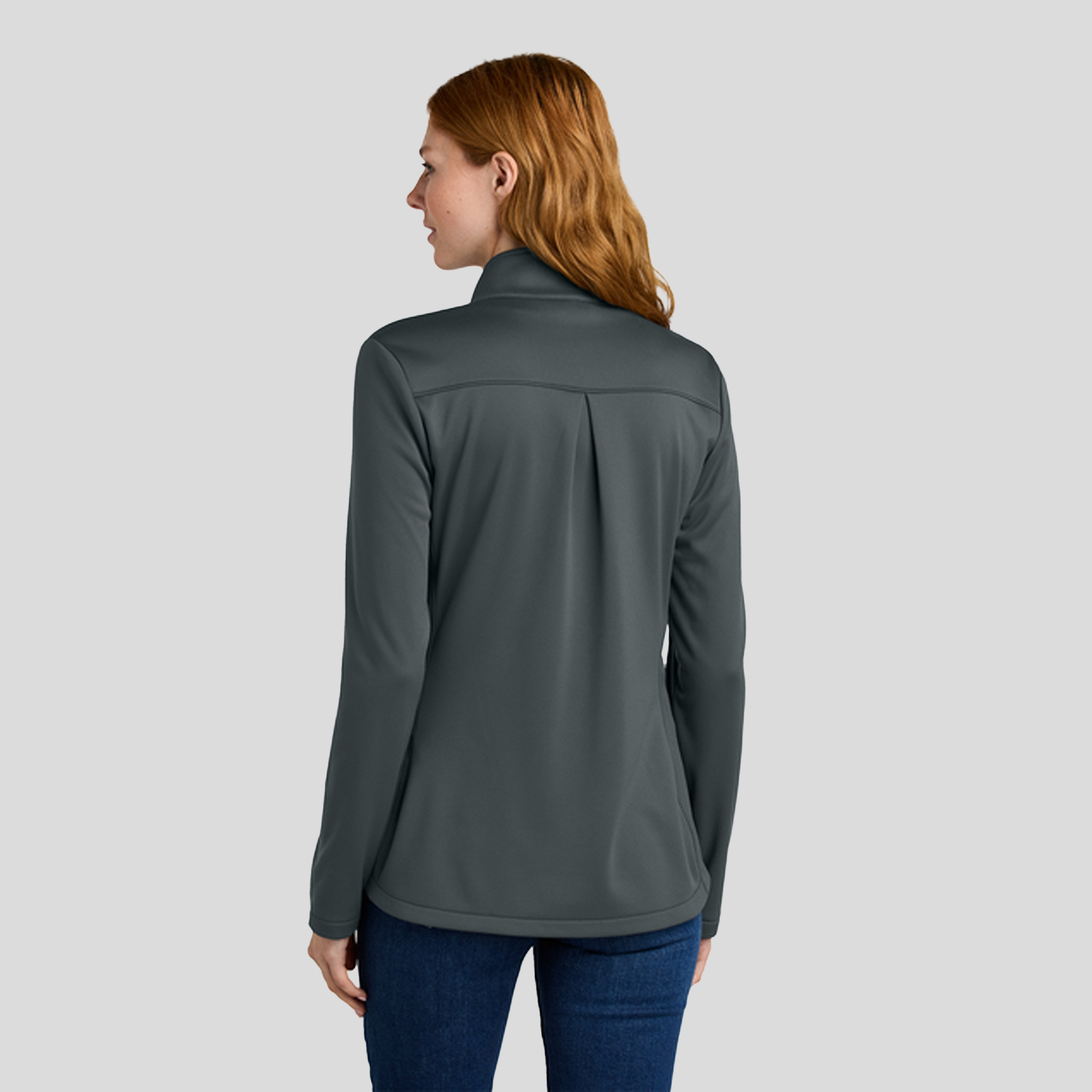 Women’s Smooth Mid Layer Fleece Full-Zip | Iron Gate