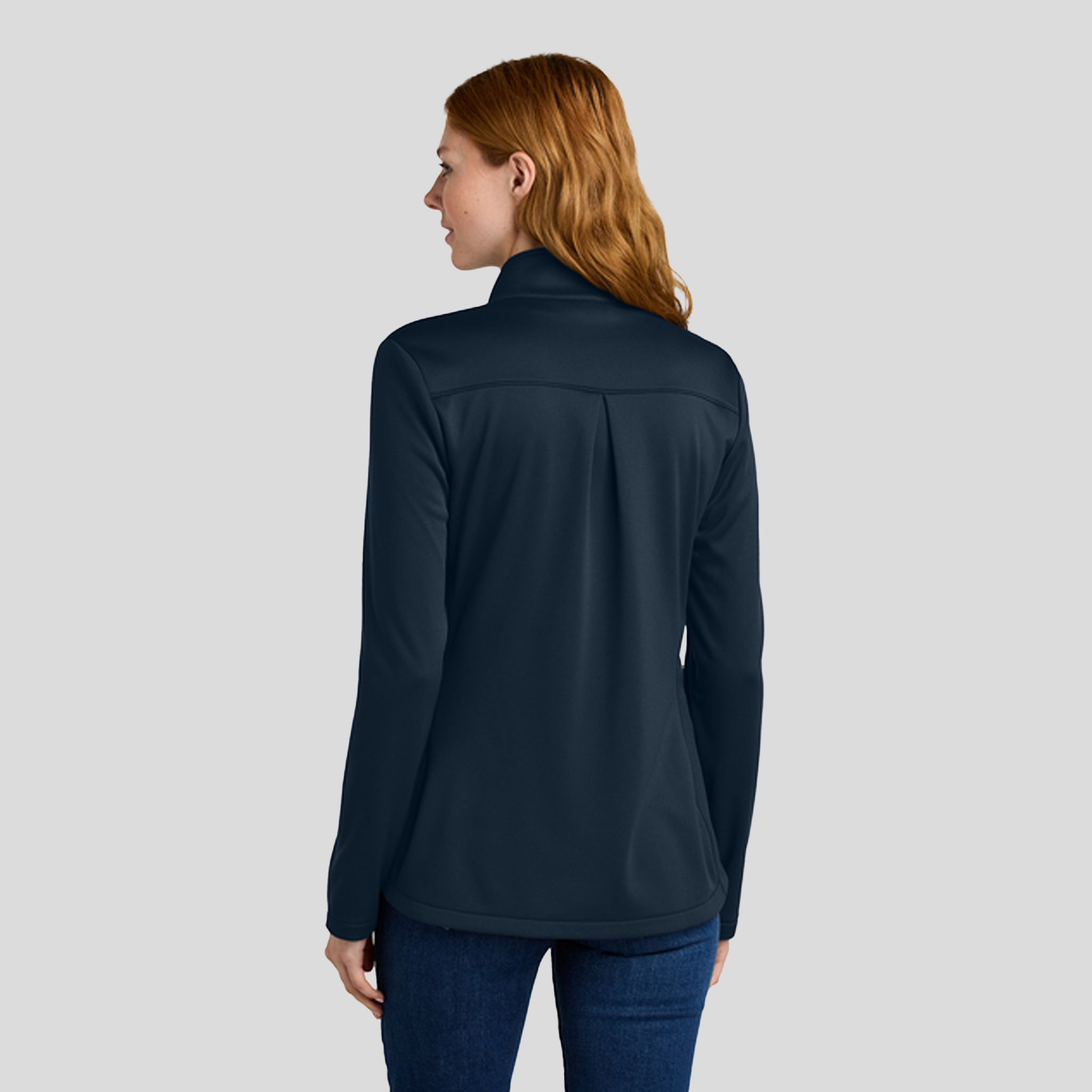 Women’s Smooth Mid Layer Fleece Full-Zip | River Blue Navy