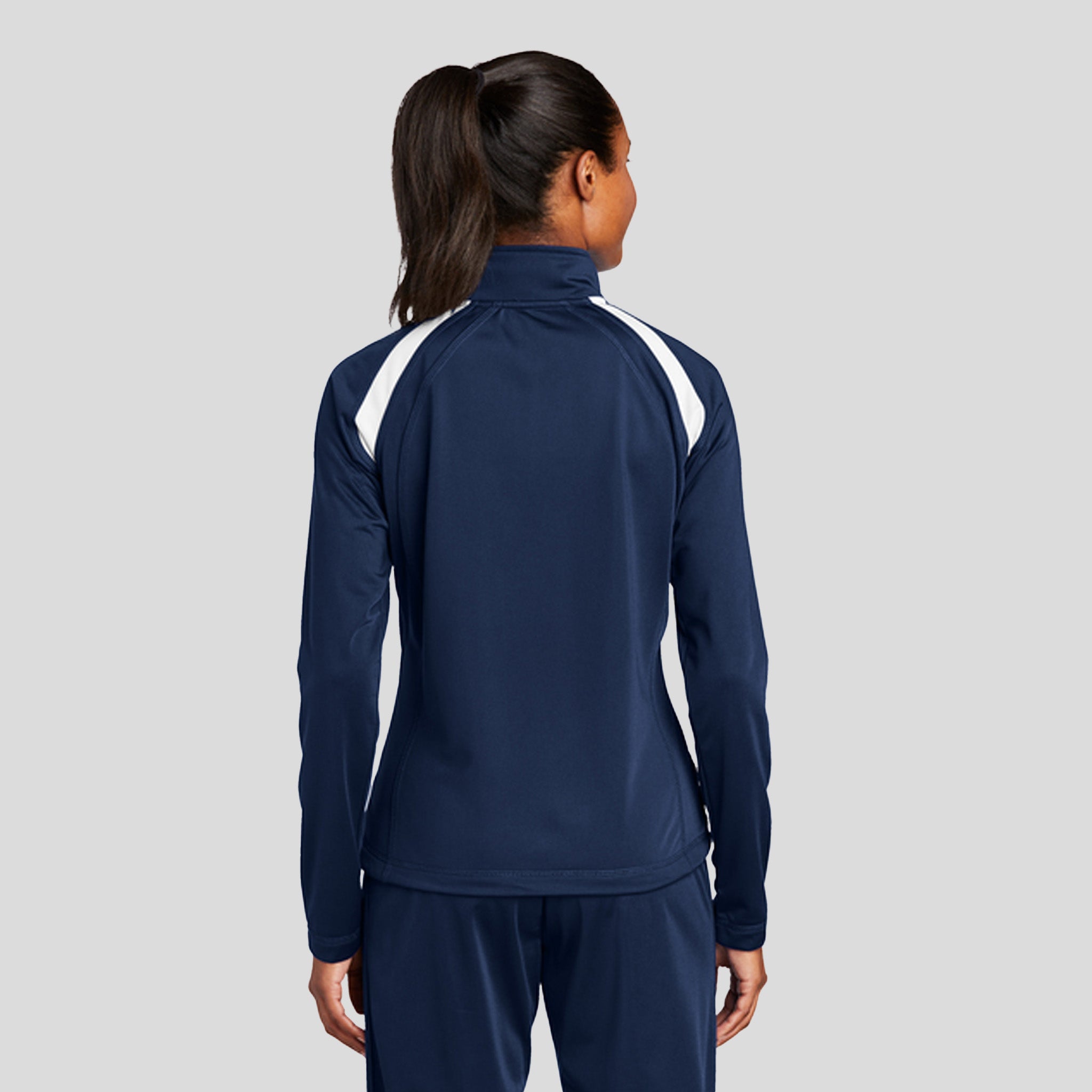 Women's Tricot Track Jacket | True Navy/White