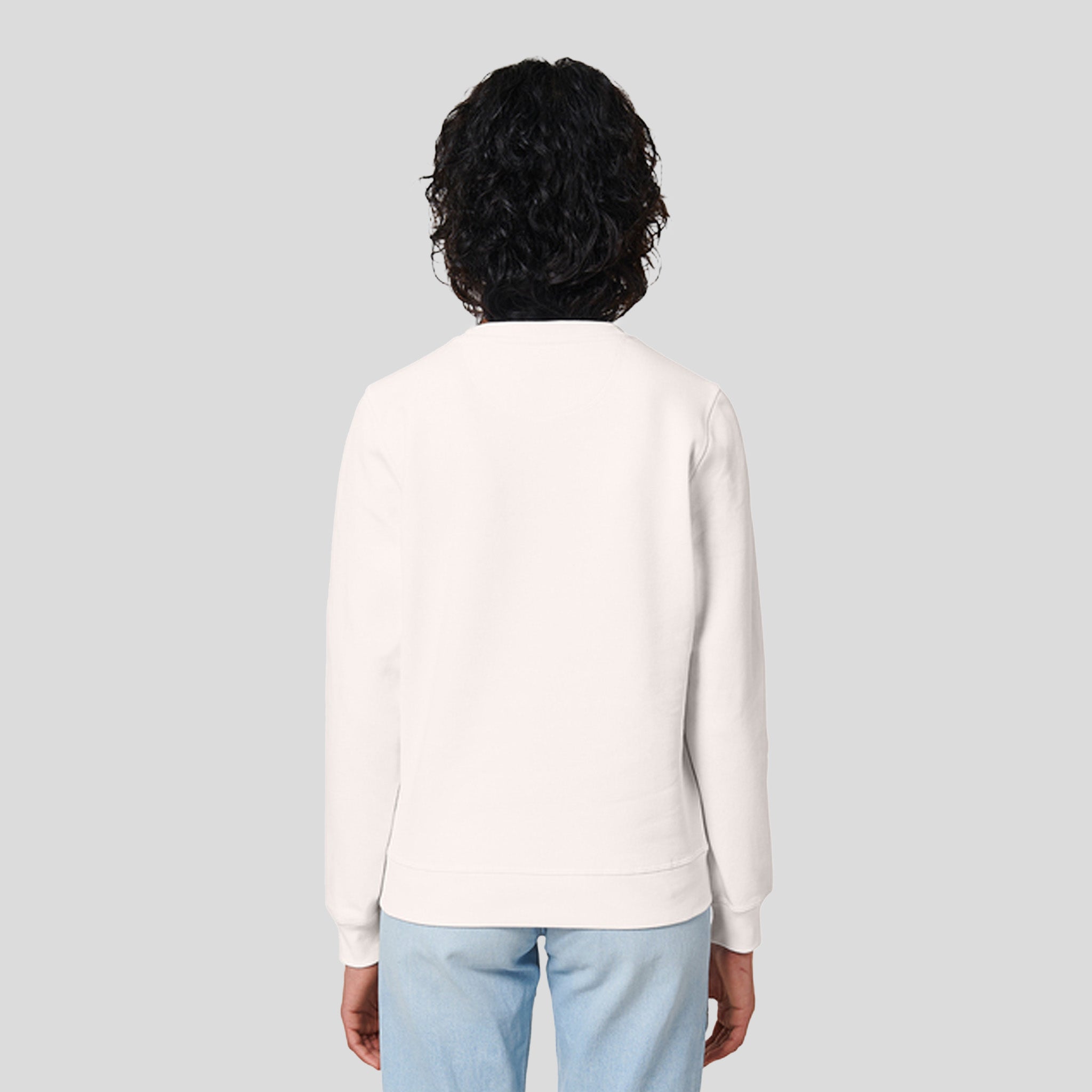 Unisex Roller Crewneck Sweatshirt | Vintage White