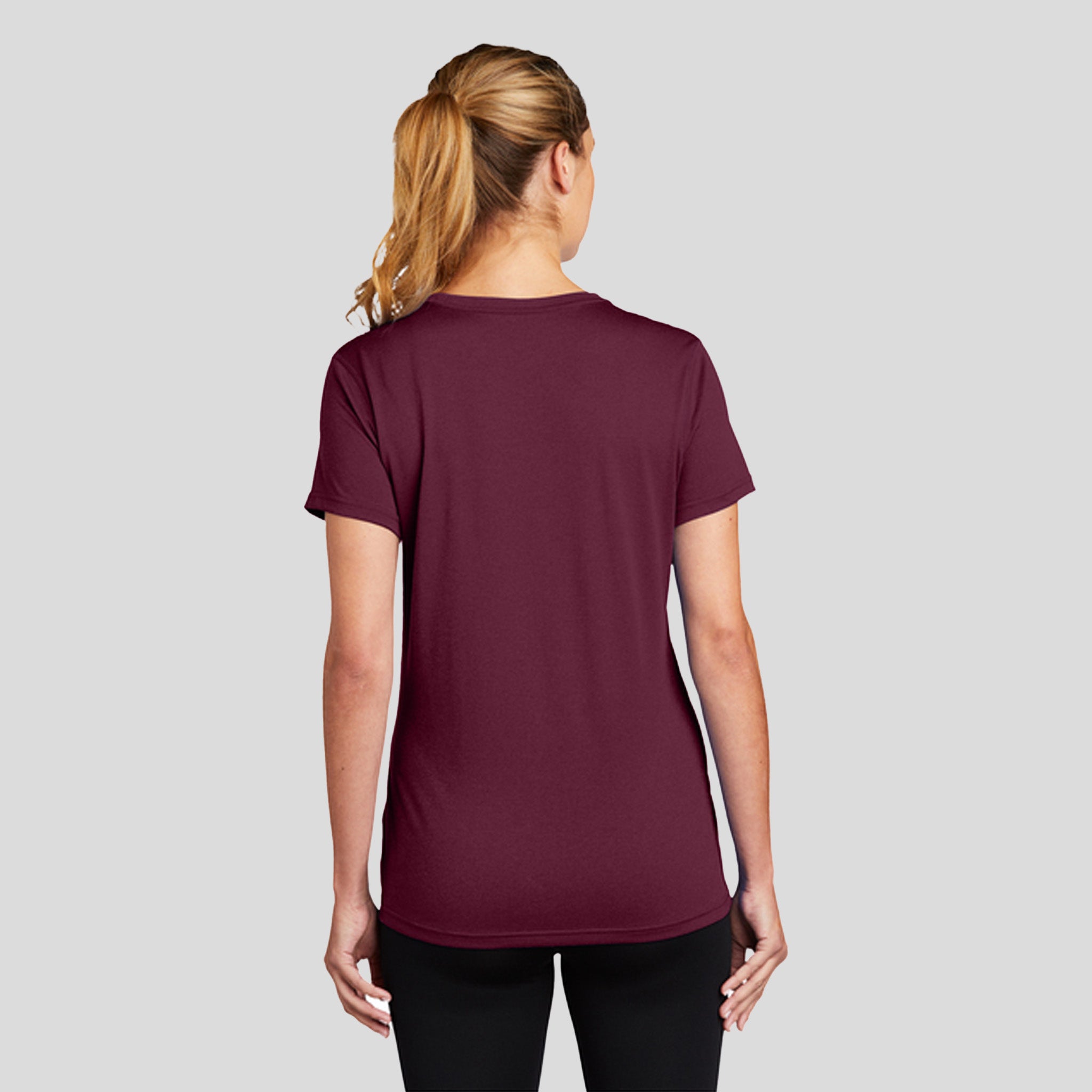 Women's Team rLegend Tee | Deep Maroon