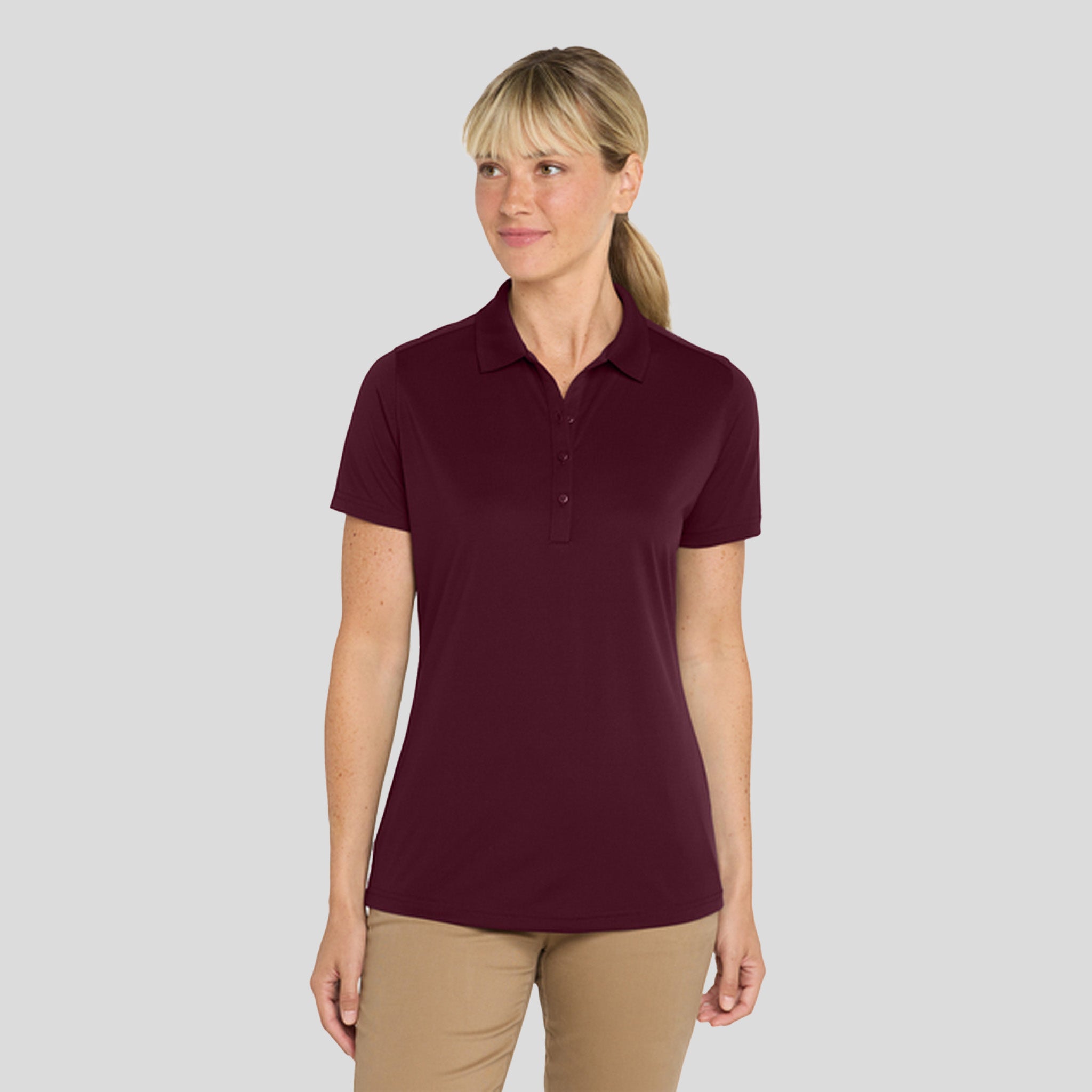 Women's Select Lightweight Snag-Proof Polo | Maroon