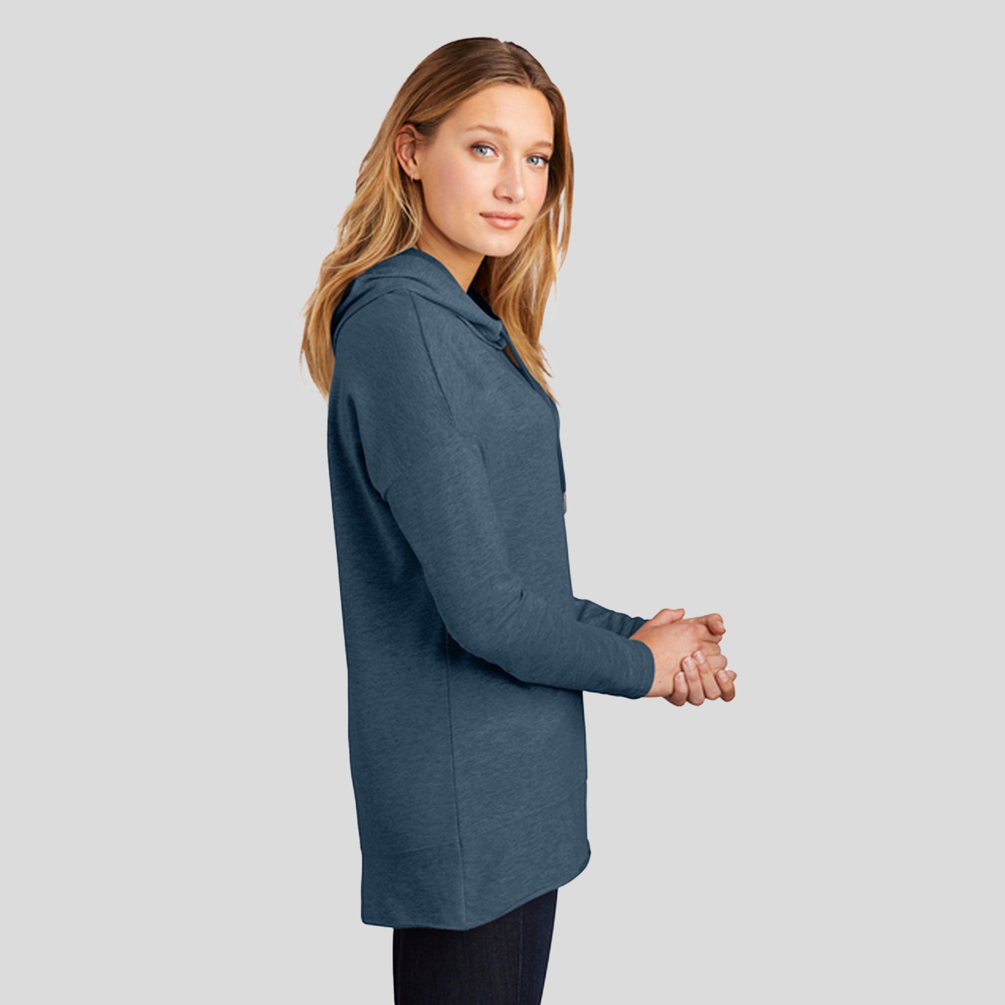 Women’s Featherweight French Terry ™ Hoodie | Washed Indigo