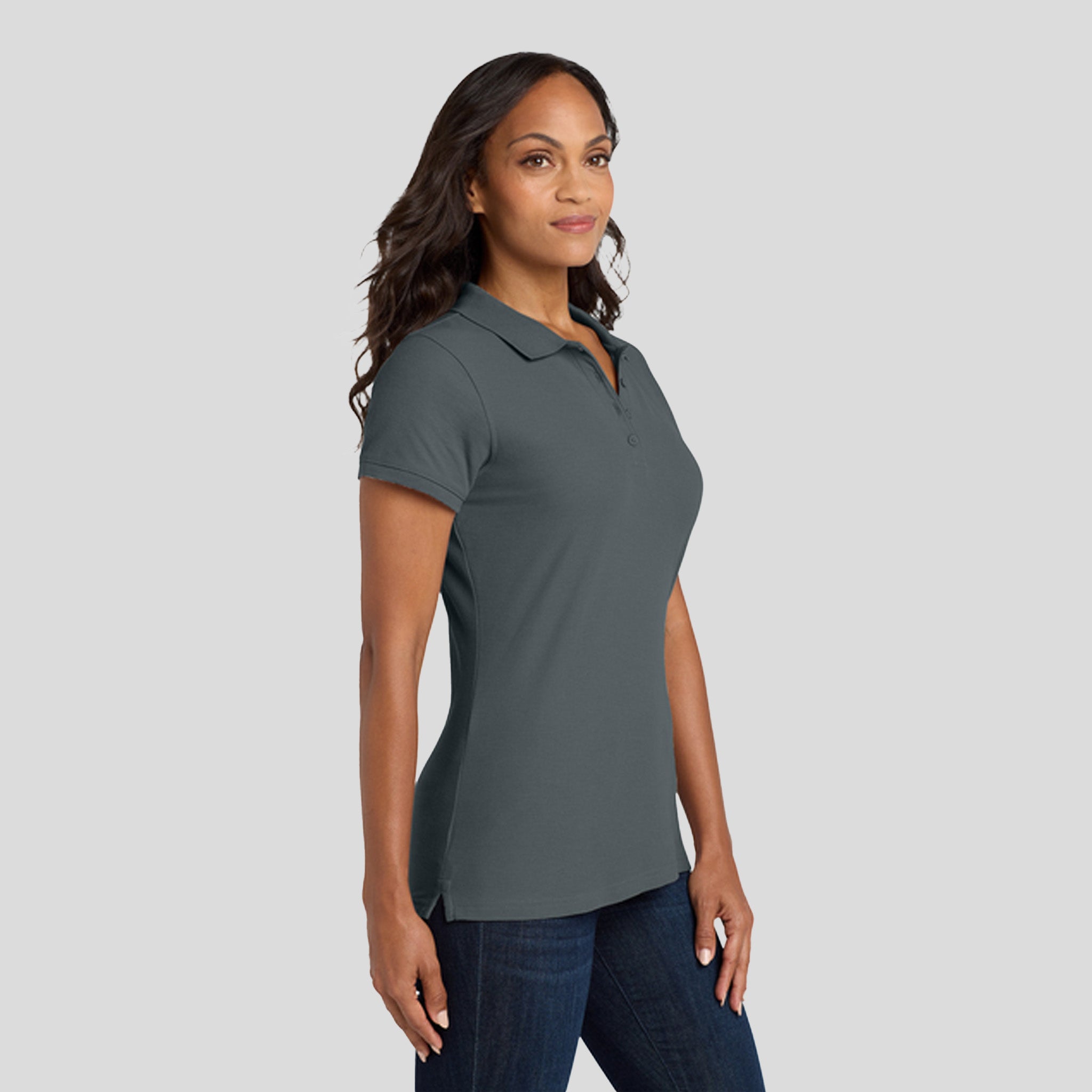 Women's Core Classic Pique Polo | Graphite