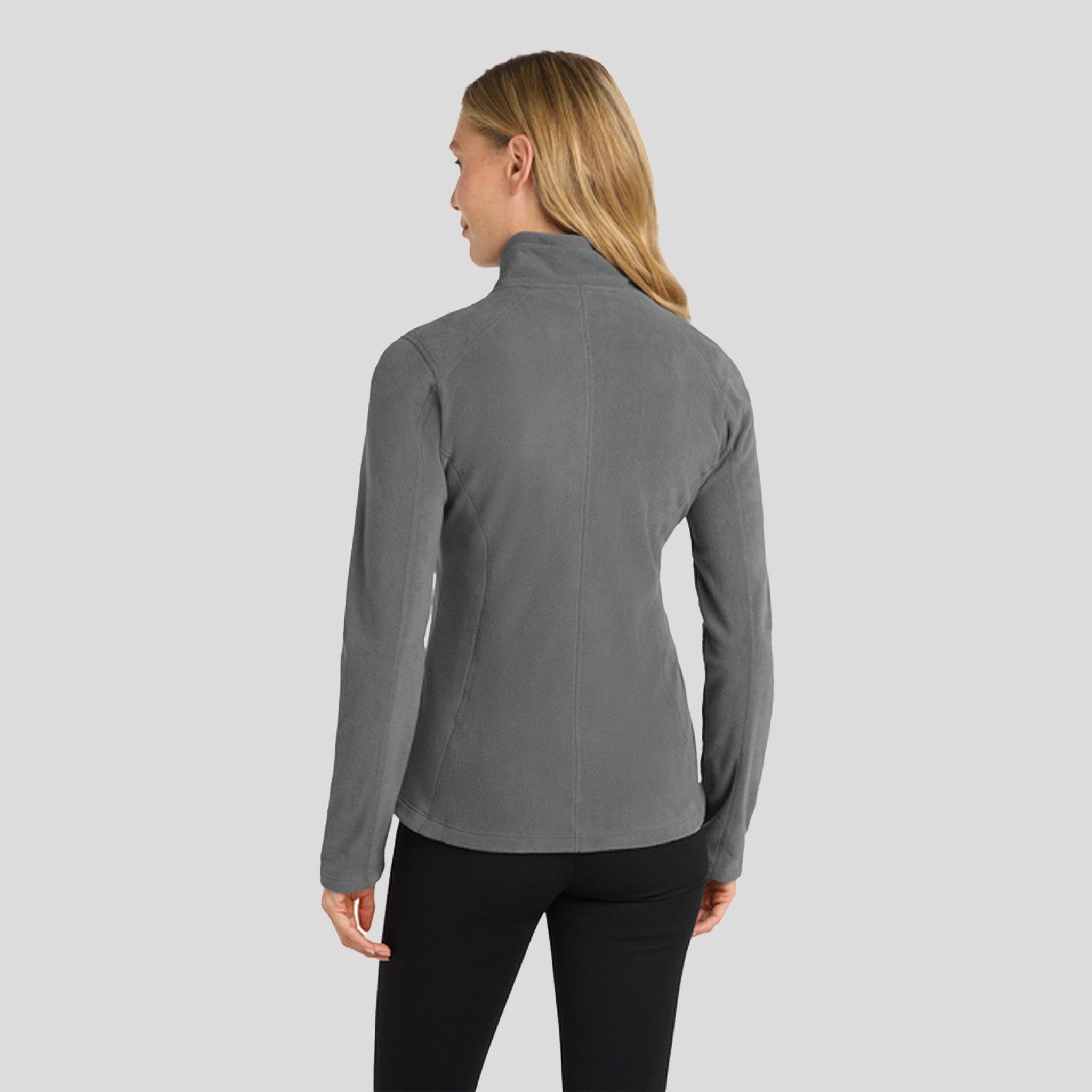 Women's Microfleece Jacket | Pearl Grey