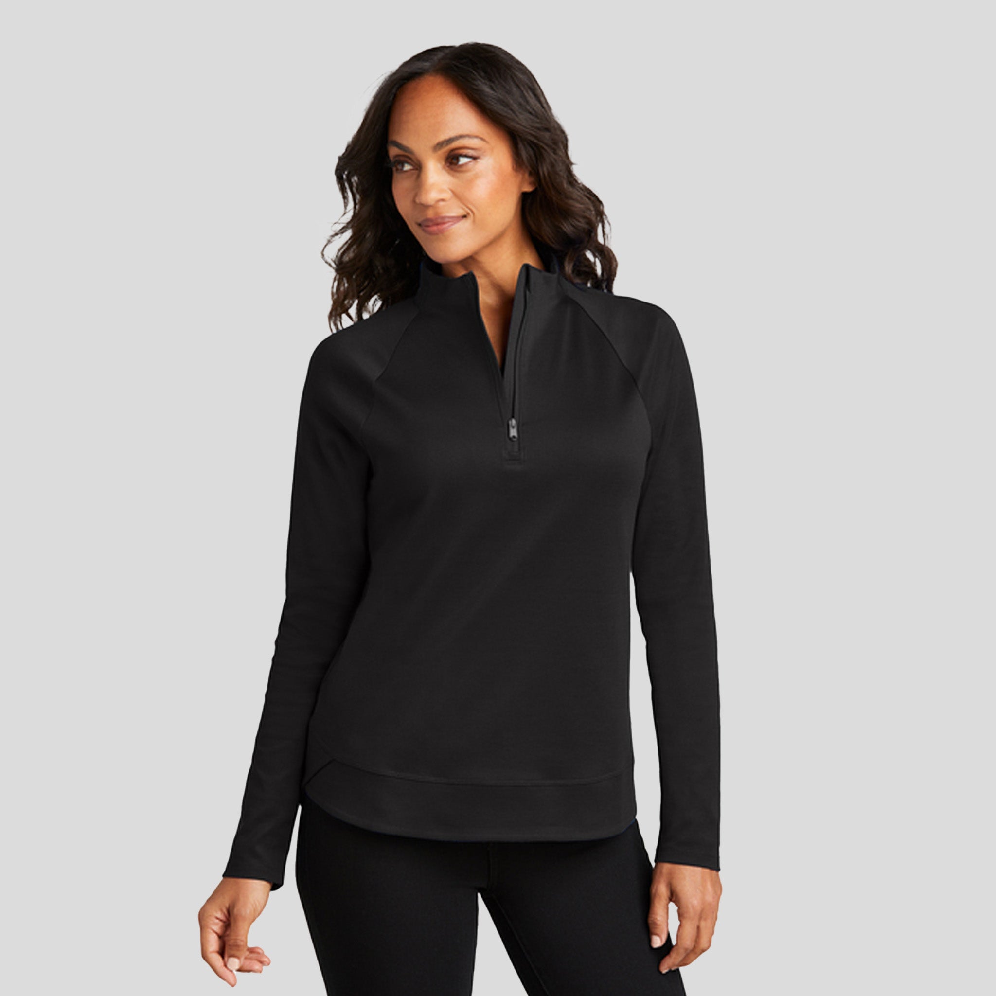 Women's C-FREE® Cypress 1/4-Zip | Deep Black